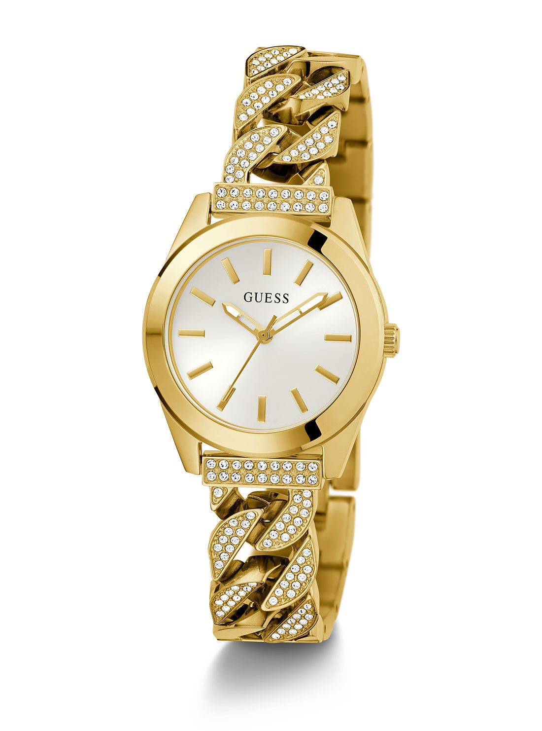 Luxury Gold Serena Glitz Watch for Women - Elegant Fashion Timepiece with Crystal Accents - Perfect for Parties, Weddings & Special Occasions