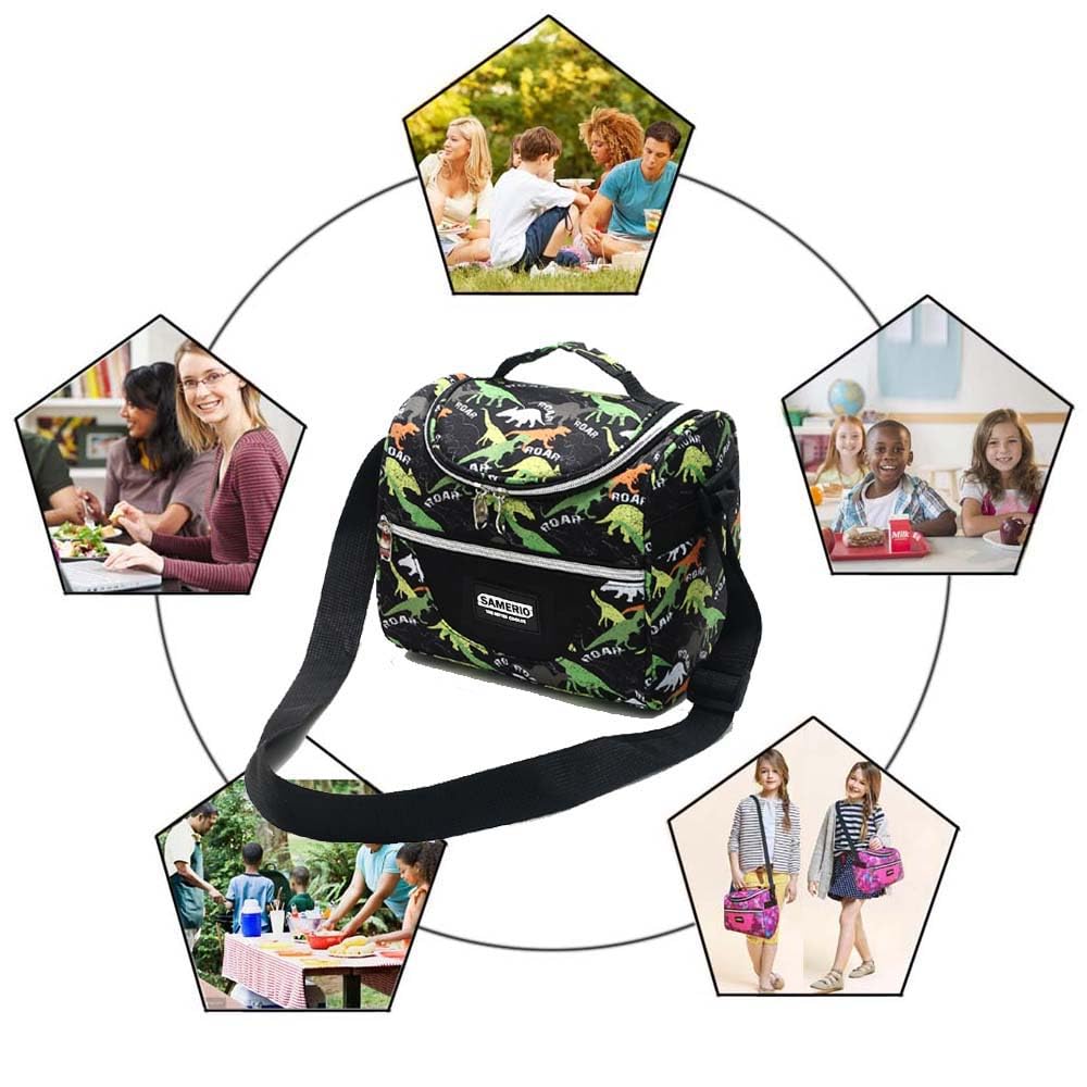 Insulated Lunch Bag for Work - Leakproof Cooler Lunch Box with Adjustable Strap for Office, School & Picnic | Bento Bag for Adults & Kids