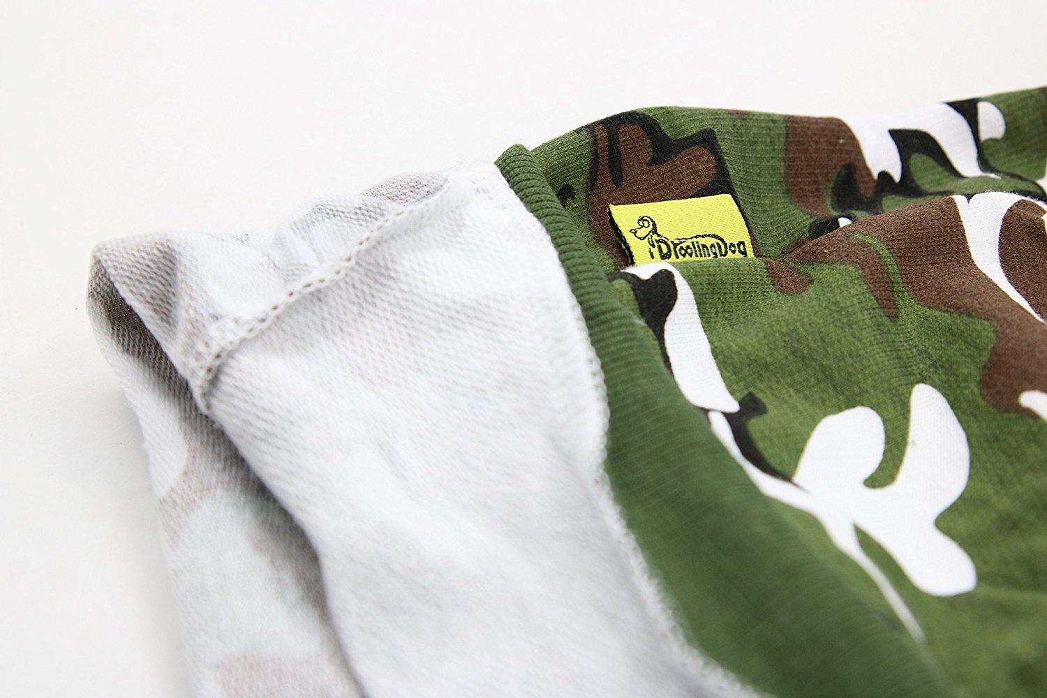 DroolingDog Large Dog Hoodie for Boys - XXXXXL Green Dog Shirts | Warm Winter Outfit for Outdoor Walks & Pet Photos