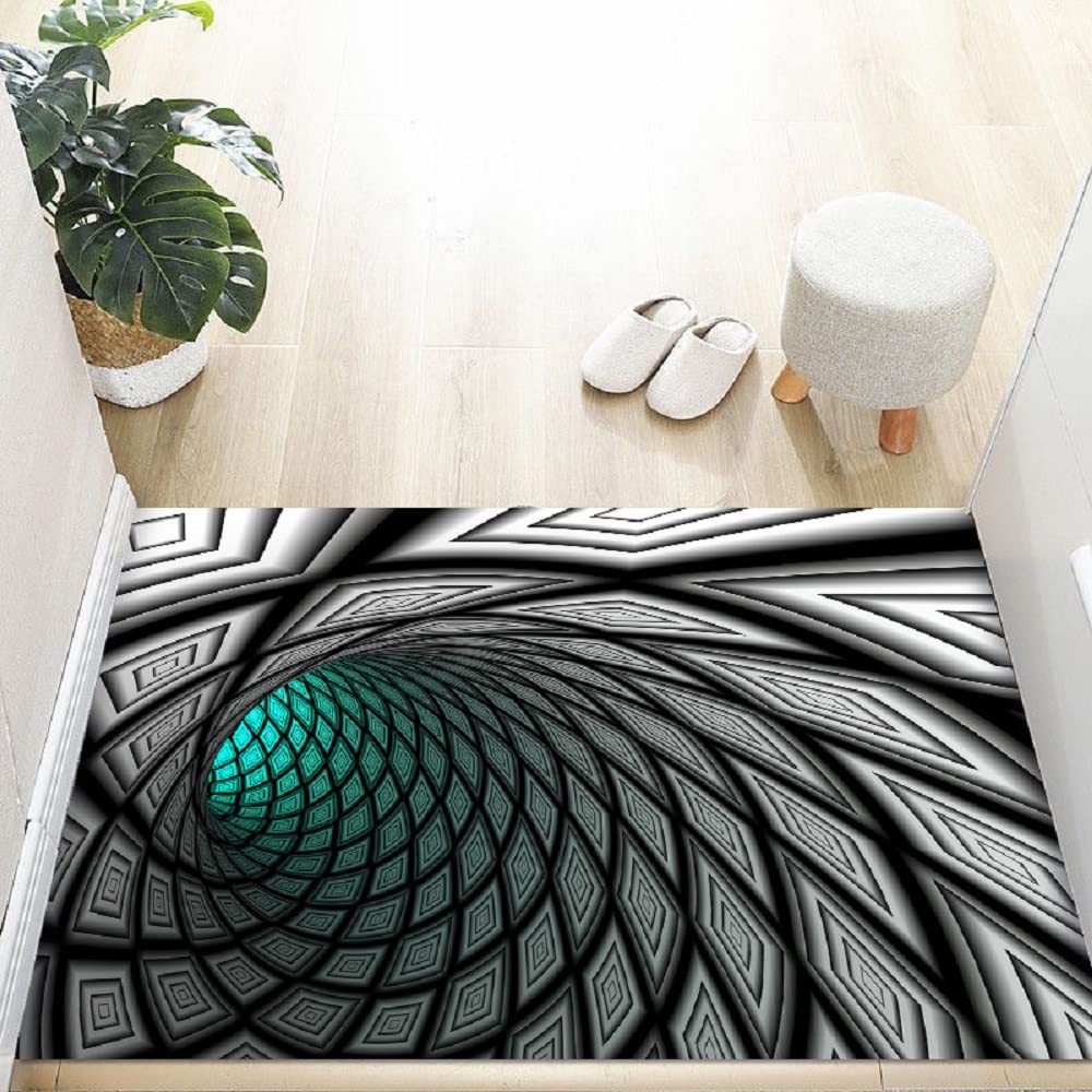 Stylish 3D Doorway Rug - Unique Pattern Printed Modern Floor Mat for Home Decor | Perfect for Entryway, Living Room & Bedroom