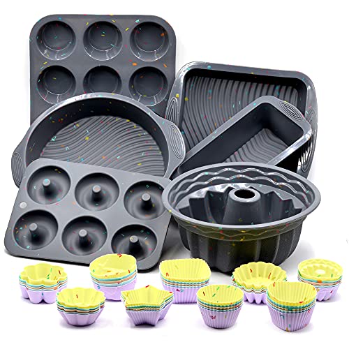 51PCS Silicone Bakeware Set