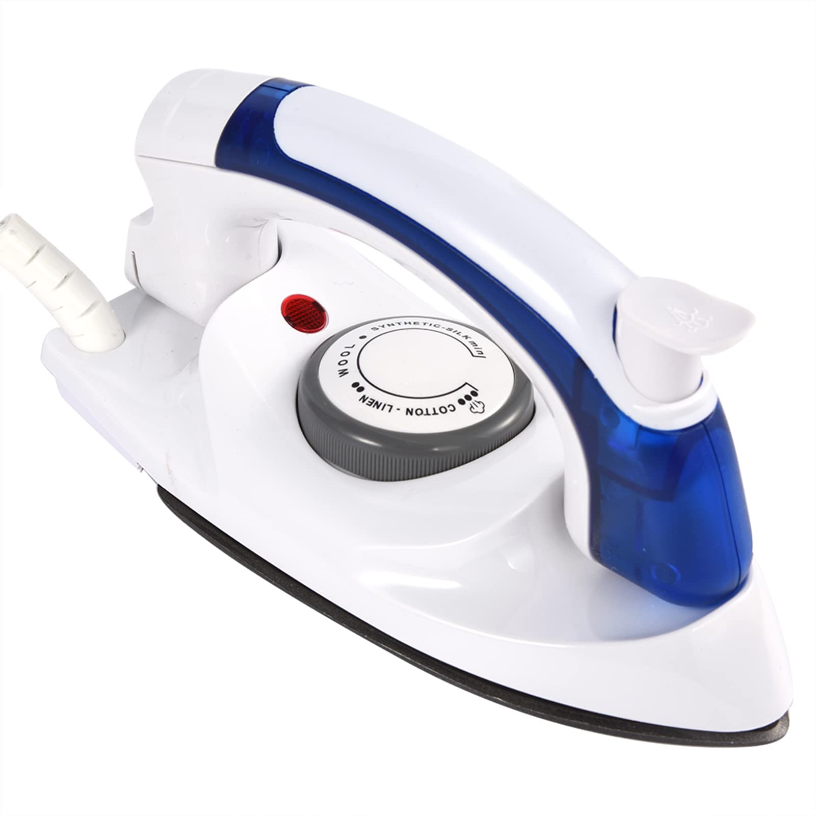 Zerodis Mini Iron - Portable Heat Press Iron Machine with Adjustable Temperature Control, Fast Heating, Lightweight & Easy to Handle - Perfect for Travel, DIY Clothes, Home Use & Small Fabric Projects