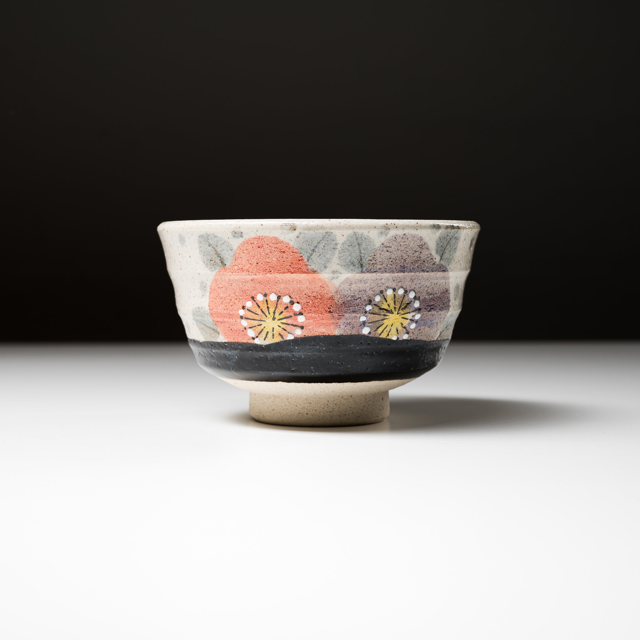 Premium Matcha Bowl - Spring Bloom Design - Handcrafted Ceramic Tea Bowl for Japanese Tea Ceremony, Matcha Drinking & Zen Meditation - Perfect Gift for Tea Lovers