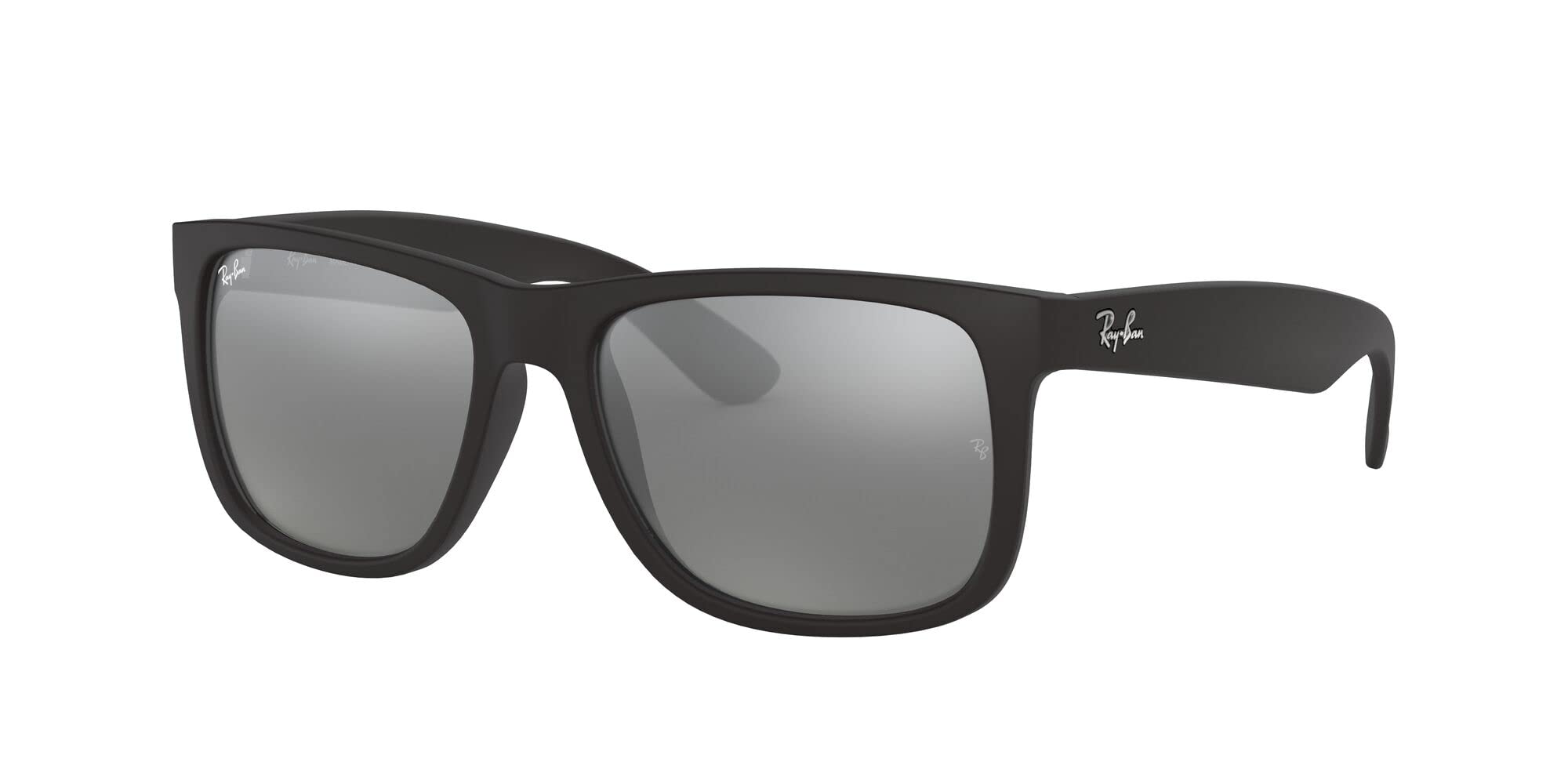 Ray-Ban RB4165 Justin Rectangular Sunglasses - Classic Polarized UV Protection for Men & Women | Perfect for Driving, Beach & Outdoor Activities