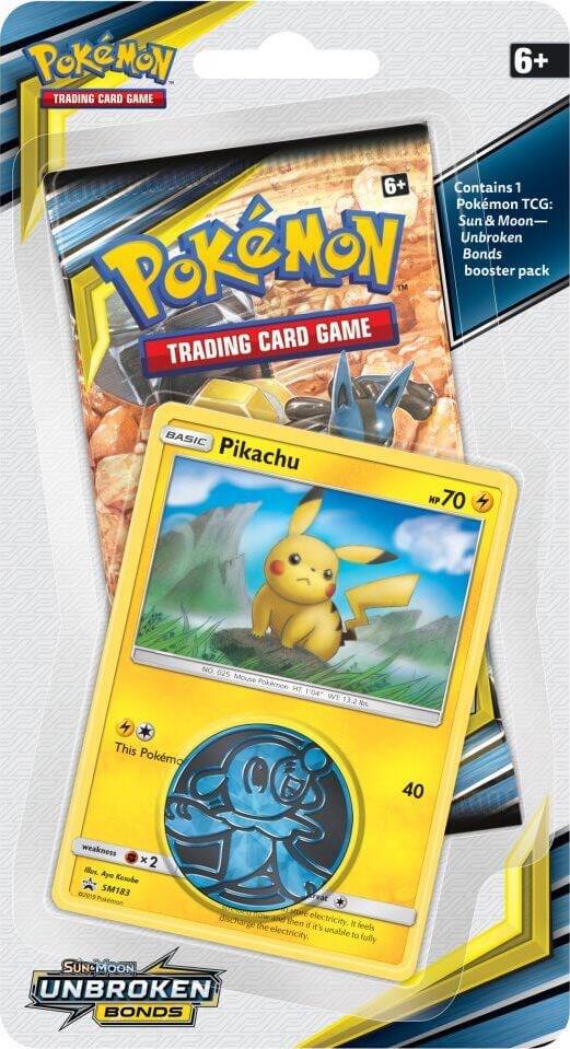 Pokemon Sun & Moon Unbroken Bonds Booster Pack - Trading Card Game (TCG) for Collectors & Battles | Perfect for Tournaments, Gifts & Card Game Nights