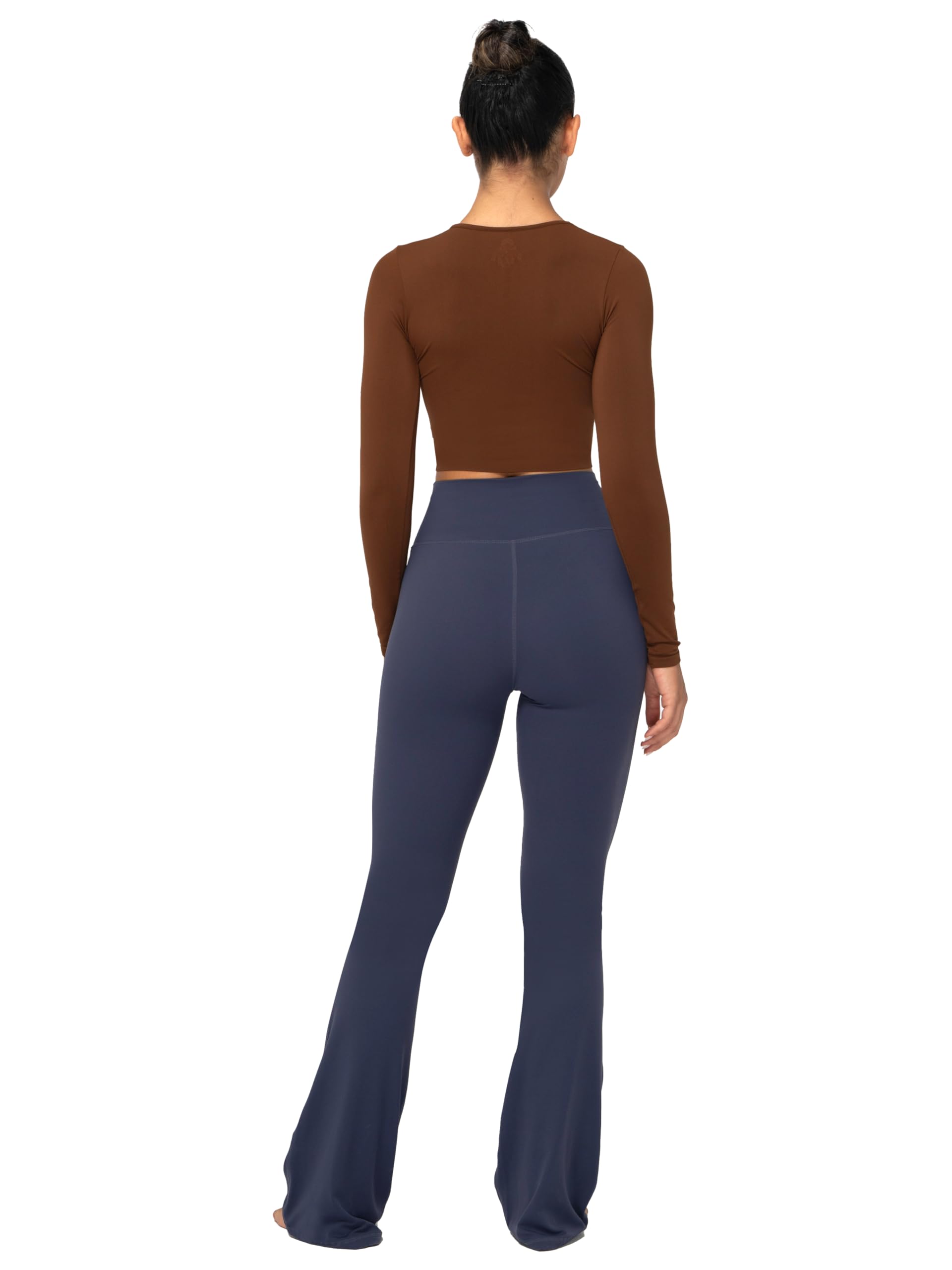 Sunzel Women's High Waist Bootcut Yoga Pants - Tummy Control Mini Flare Leggings for Gym, Workout & Casual Wear | Perfect for Pilates, Running & Everyday Comfort
