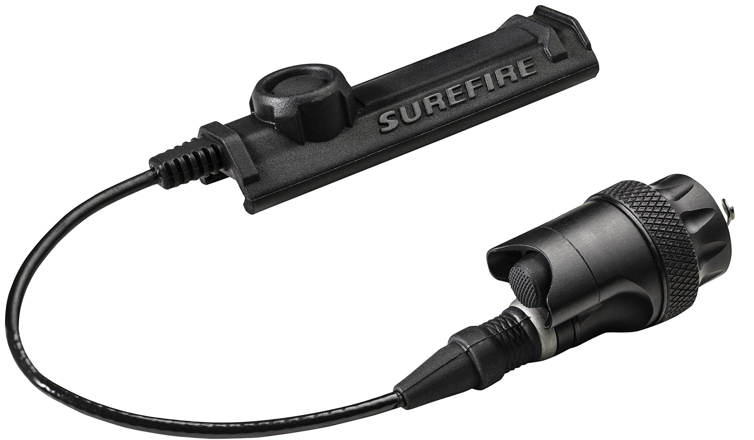 Mil-Spec Rear Dual Switch Assembly for Scoutlight WeaponLights - Tactical Click Switch & Switch-Socket with SR07 Remote Activation Switch (Black) - Perfect for Military, Law Enforcement & Tactical Shooting Scenarios