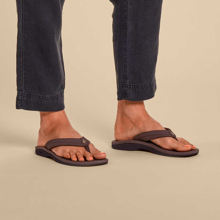Olukai Ohana Women's Sandals - Comfortable & Stylish Flip Flops for Beach, Pool & Casual Wear | Lightweight & Supportive Footwear for Summer Outings