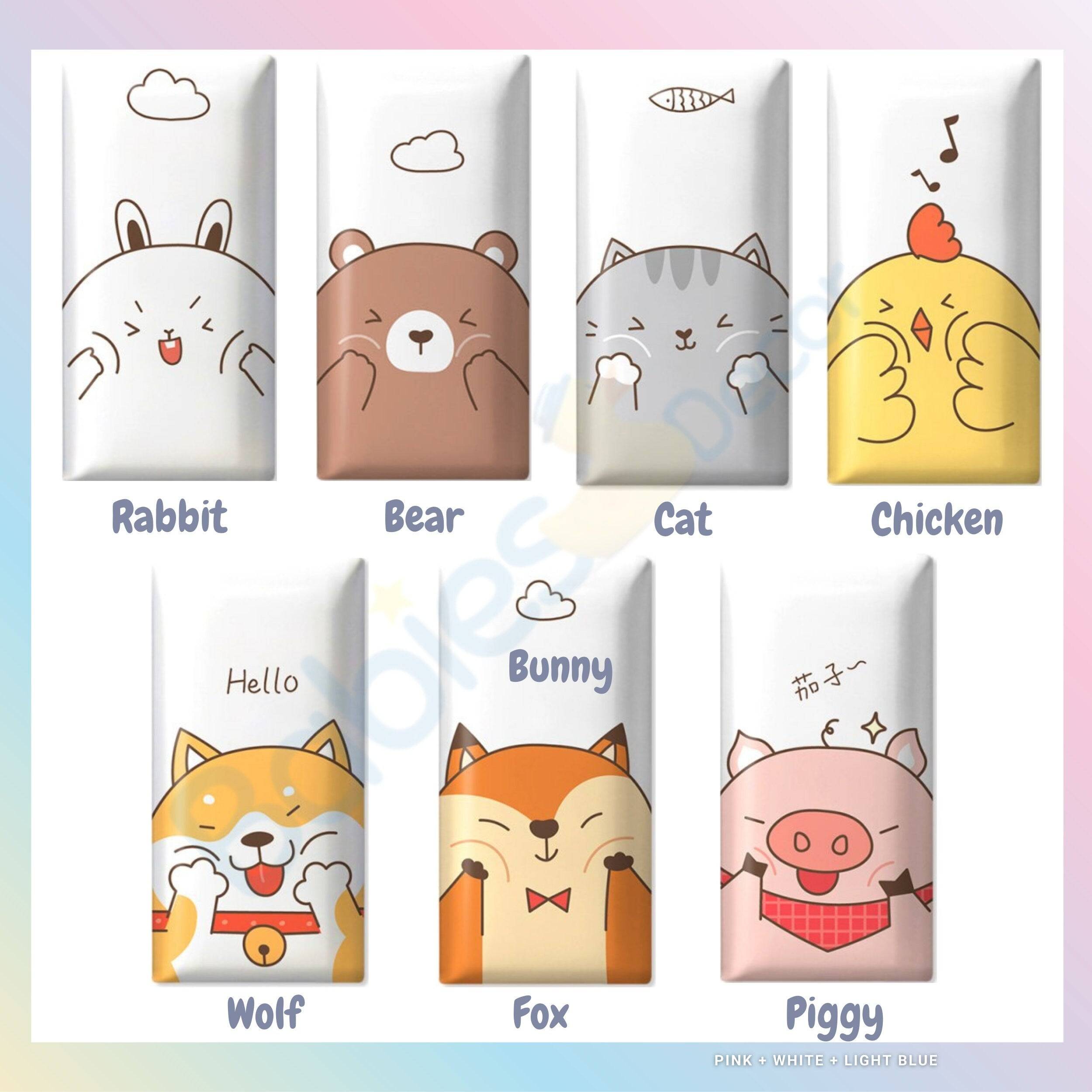 Soft Zoo Animals Parade Kids Wall Padded Safety Cushions - Non-Slip Playroom & Nursery Decor for Toddler Protection