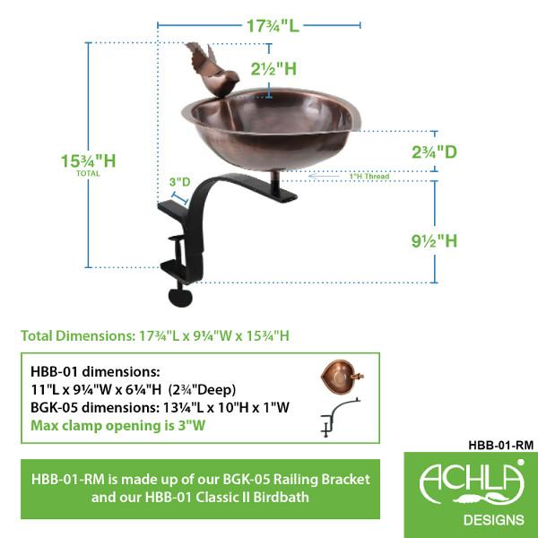 Heart Shaped Birdbath for Garden - Outdoor Decorative Bird Bath with Stand, Perfect for Attracting Birds to Your Backyard or Patio
