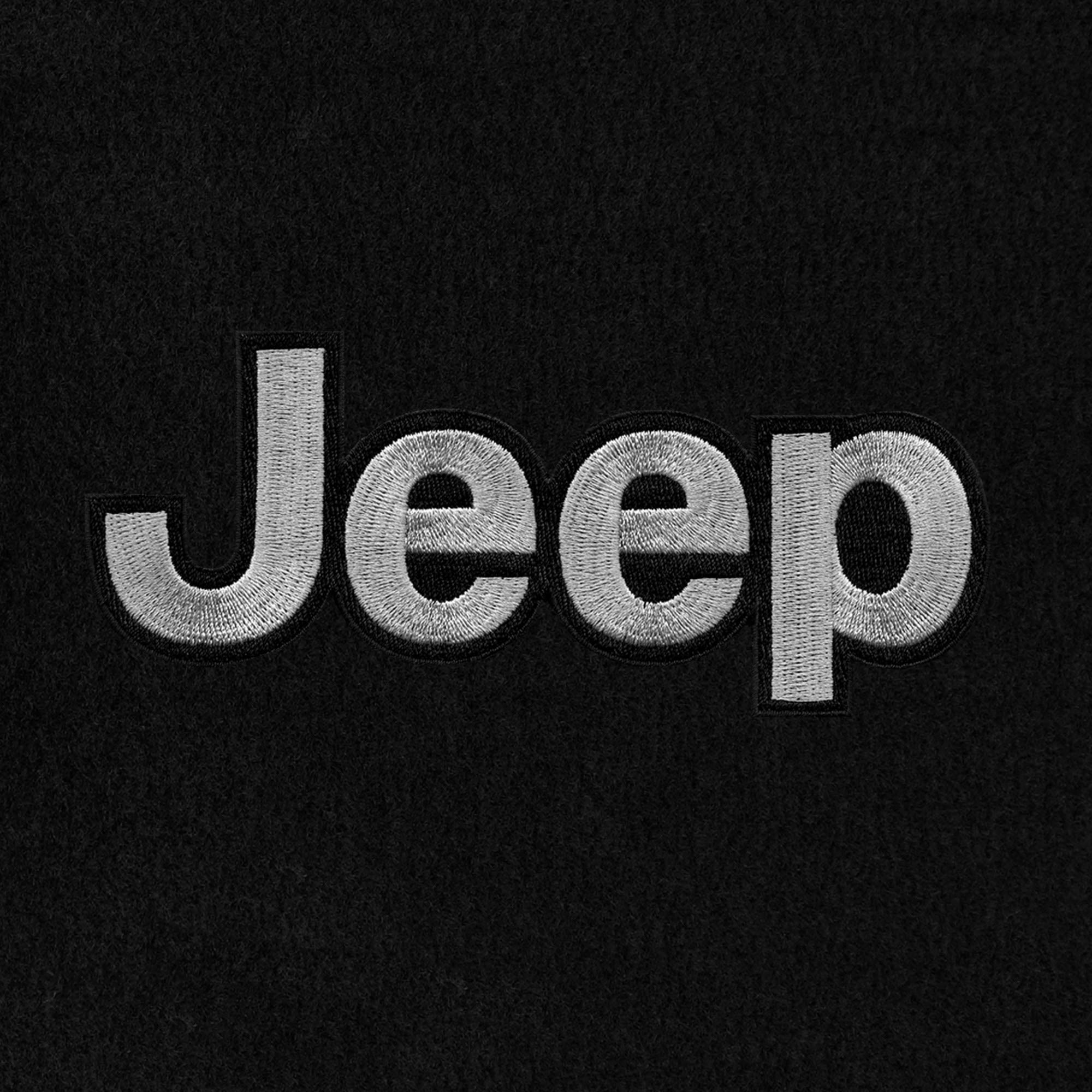 Premium Custom-Fit Carpeted Floor Mats for 2005-2008 Jeep Grand Cherokee - 2-Piece Set (Black) | Luxury Car Floor Liners for Enhanced Comfort & Protection - Perfect for Daily Commutes & Road Trips