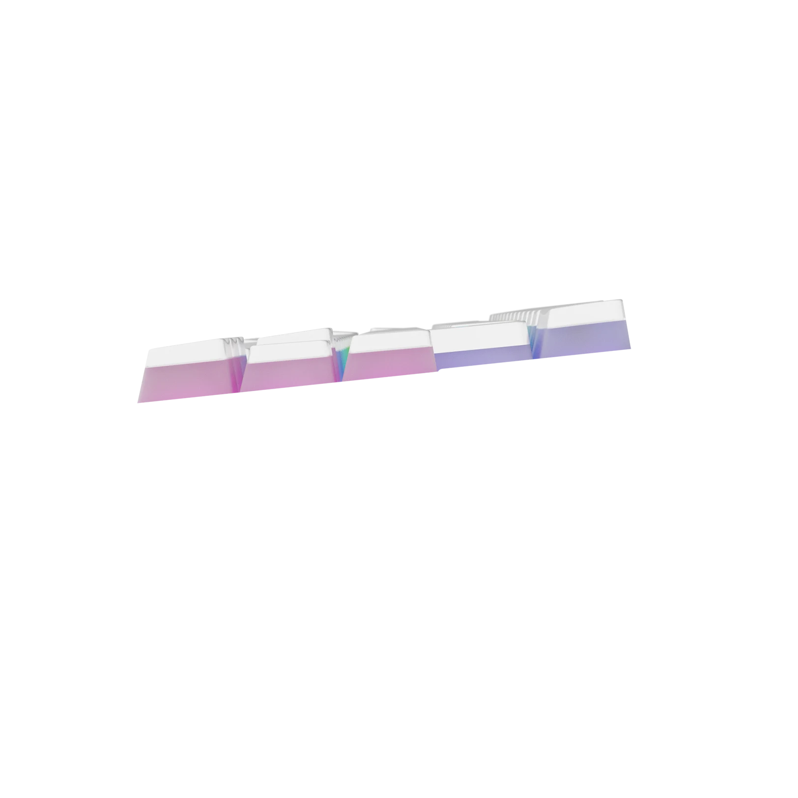 Aura V3 White Keycaps for Mechanical Keyboards - UK Layout | Premium PBT Keycap Set for Gaming & Typing | Compatible with Cherry MX Switches & RGB Backlit Keyboards
