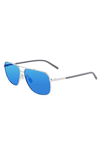 Shiny Silver/Blue Revo Lens