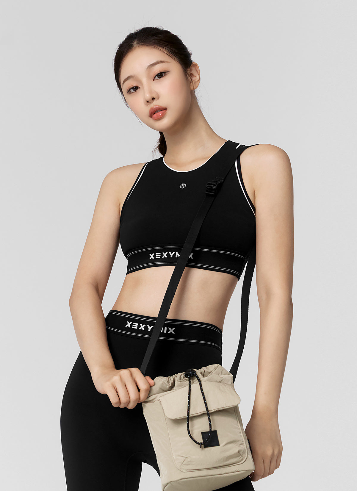 Black Label 360N Active Fit Sports Bra Top for Women - High Support Workout, Yoga & Running - Breathable Seamless Comfort for Gym & Fitness