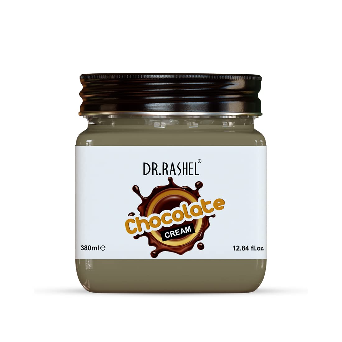 DR.RASHEL Chocolate Face Cream for Women & Men (13.4 oz) - Vegan, Paraben-Free Moisturizer for All Skin Types | Deep Hydration, Repair & Nourishment | Soft & Healthy Skin | Perfect for Daily Skincare Routine & Night Care