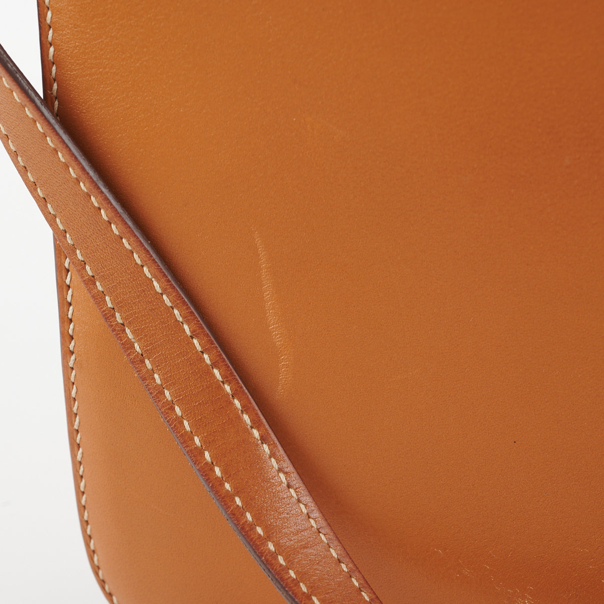 Authentic Hermes Mini Constance Bag in Butler Leather - Natural Sable Color with D Stamp (2019) | Luxury Crossbody Purse for Women | Perfect for Date Nights & Special Occasions