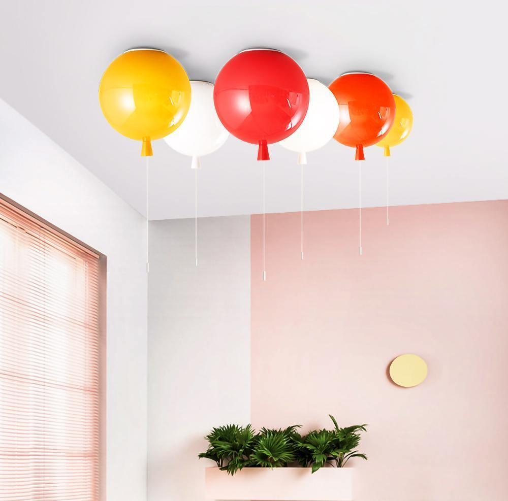 Balloon Dream Pendant Light - Modern Glass Hanging Chandelier for Dining Room, Bedroom & Living Room Decor | Elegant Lighting Fixture for Home & Office