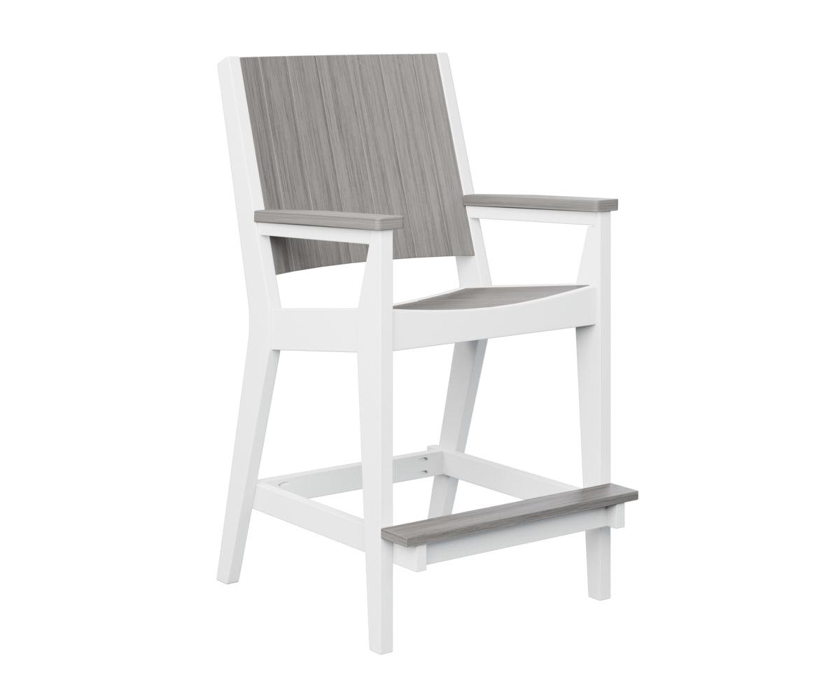 Driftwood Gray on White