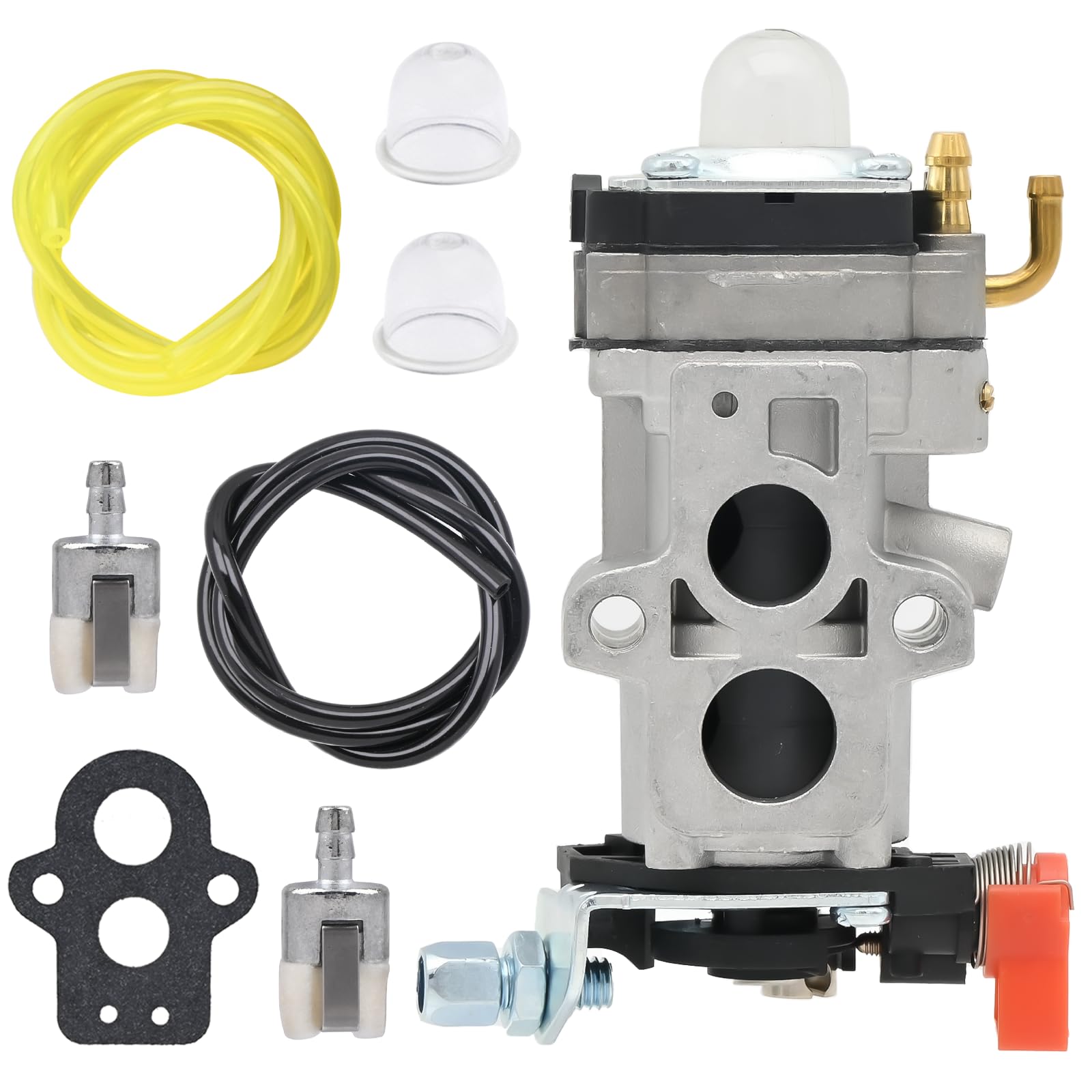 WYA-79 Carburetor for Husqvarna 350BT 150BT & Redmax EBZ8500 EBZ8000 Series Backpack Leaf Blowers - Includes Primer Bulb, Fuel Line & Filter - Perfect for Yard Maintenance & Landscaping
