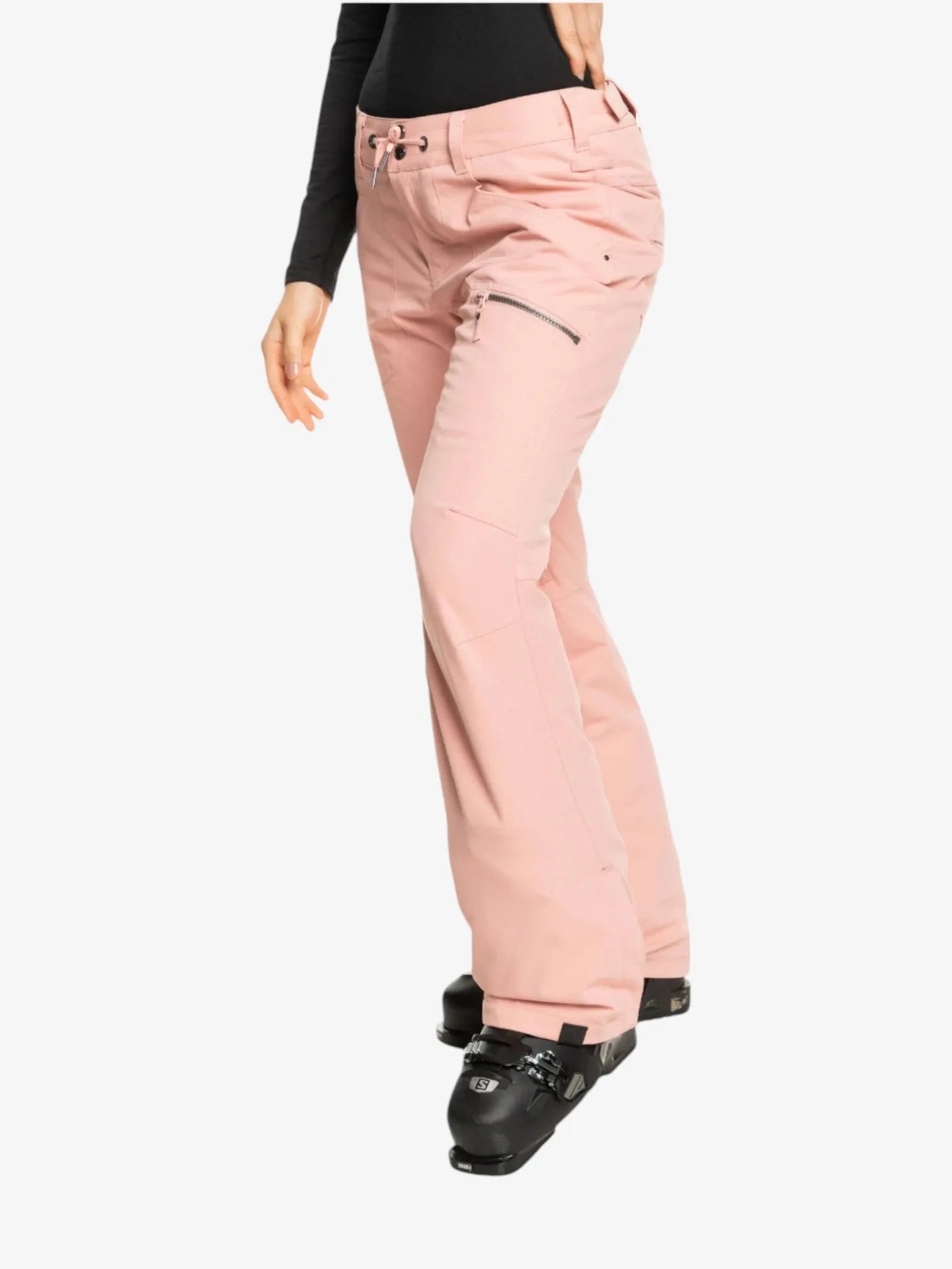 ROXY Women's Nadia Coral Snow Pants - Waterproof, Insulated Ski & Snowboard Pants for Winter Sports & Outdoor Activities