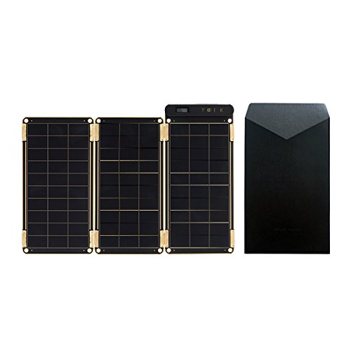 Ultra-Thin 7.5W Solar Charger - Portable Solar Paper with Pouch for Phones & Outdoor Gear | Hiking, Camping & Emergency Power Backup