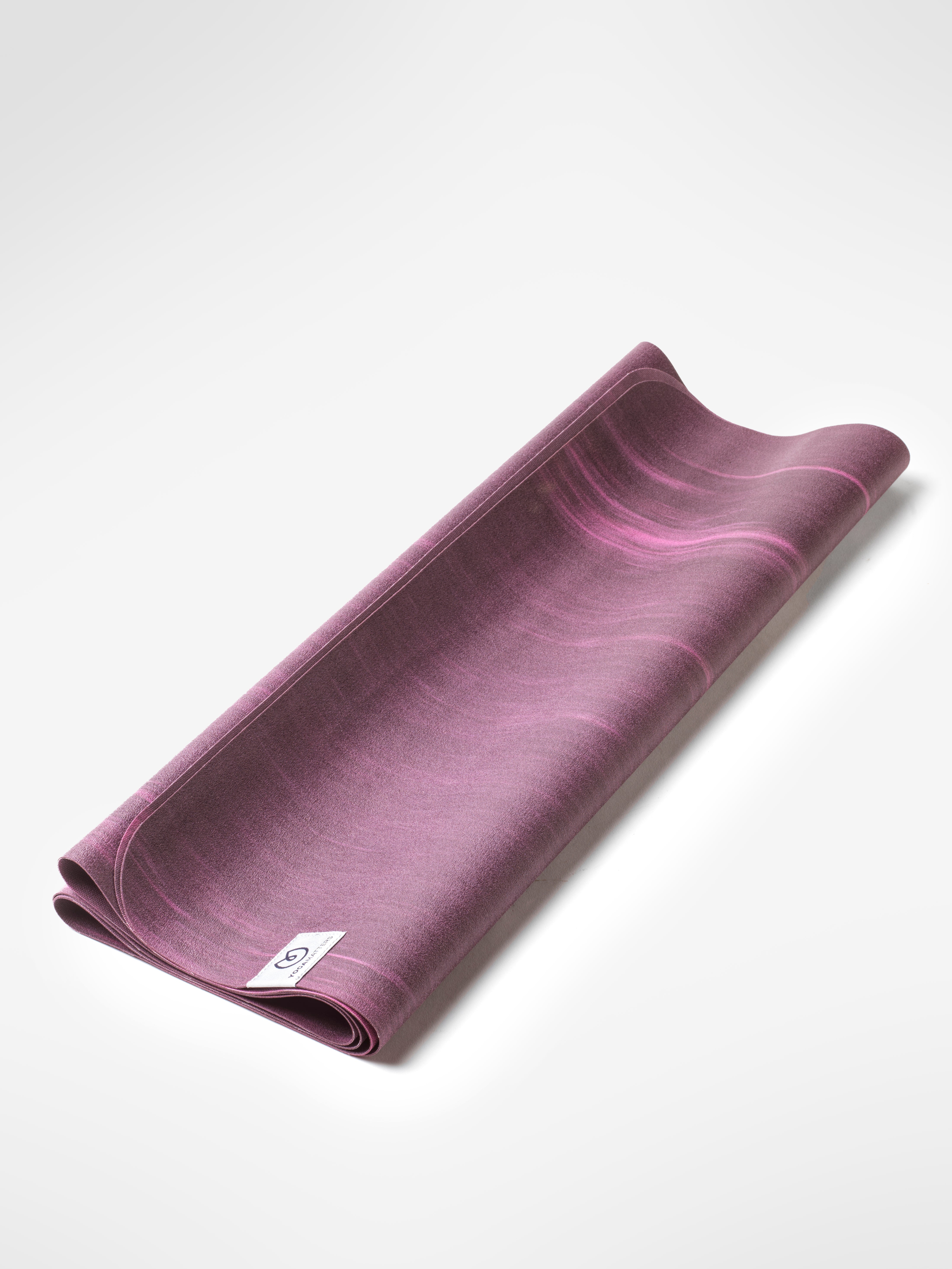 Eco-Friendly Travel Yoga Mat - Lightweight, Non-Slip & Portable for Yoga, Pilates & Meditation - Perfect for Home, Studio & Outdoor Workouts