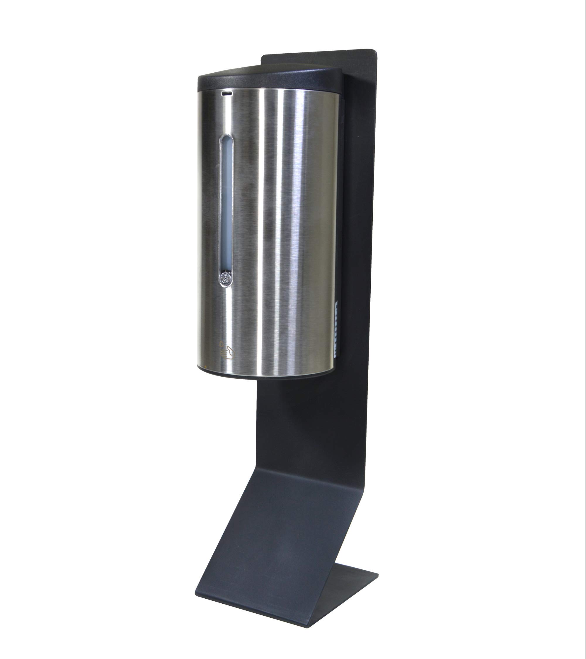 Automatic Hand Sanitizer & Soap Dispenser Ak1205 - 24oz/700ml Touchless Tabletop Stand for Office, Home, and Public Spaces - Ideal for Restrooms, Kitchens, and High-Traffic Areas