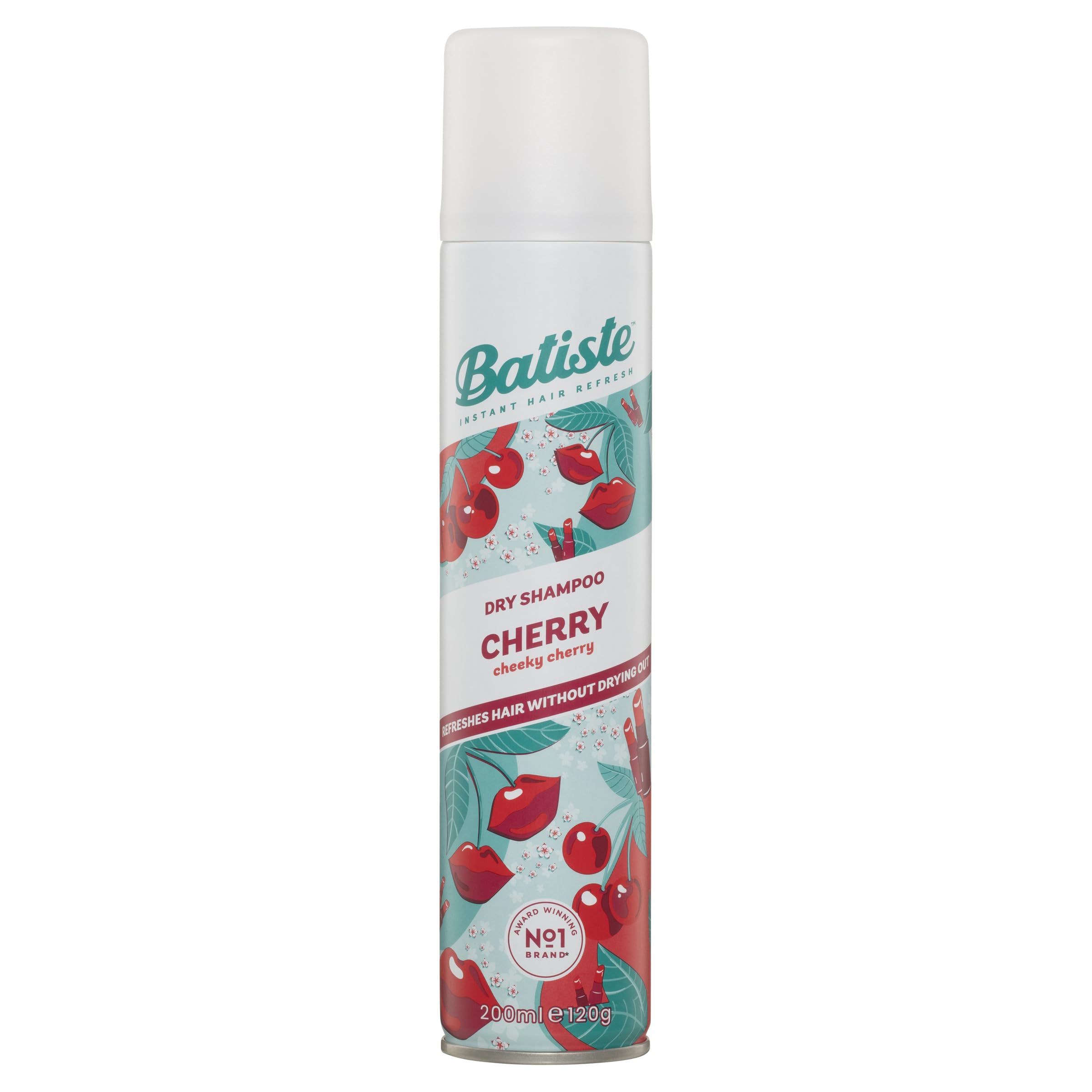 Batiste Dry Shampoo for Oily Hair - Cherry Scented Volumizing Spray (6.73 fl oz) | Quick Refresh Between Washes, Travel & Gym Essential for Fresh Hair