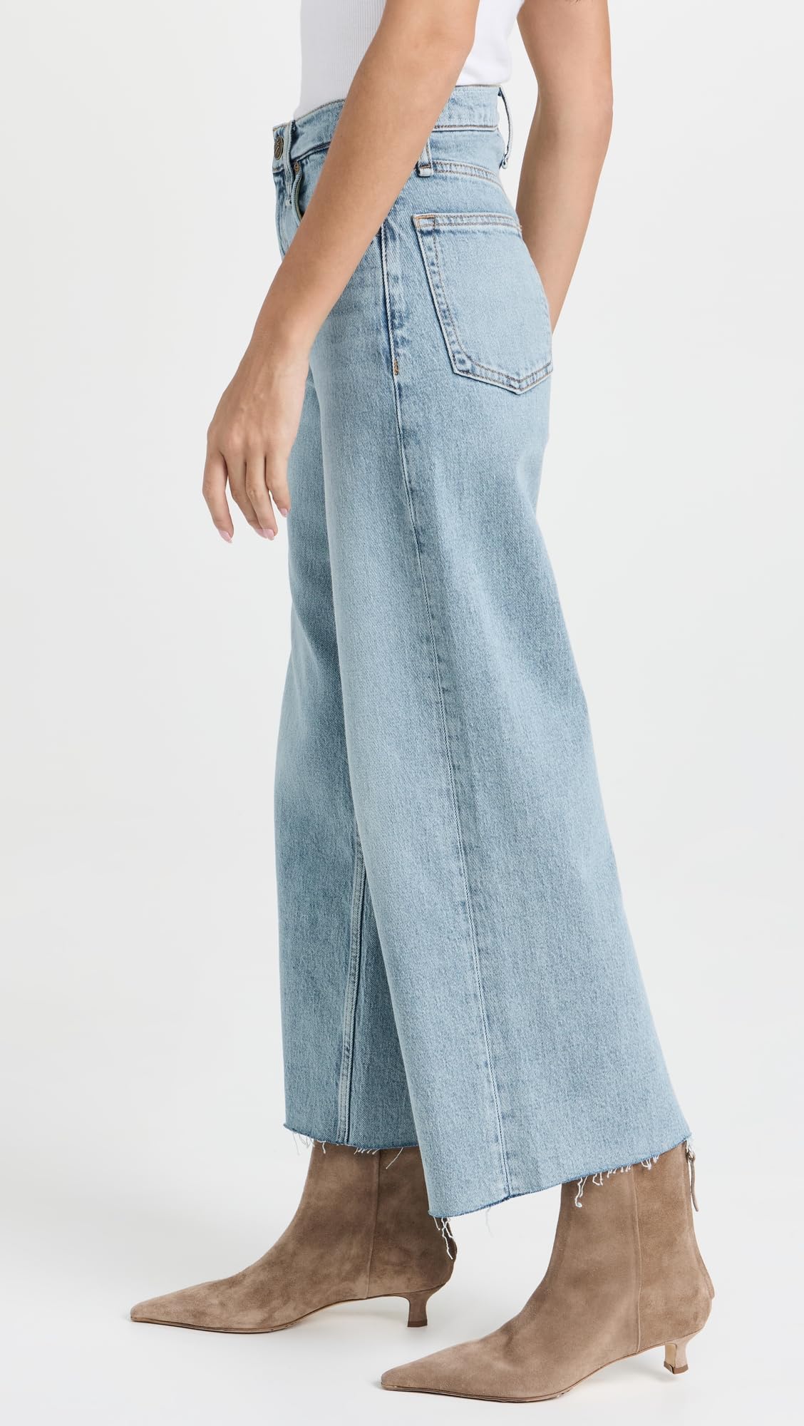 rag & bone Women's Andi Jeans - High Waist Slim Fit Stretch Denim Pants for Casual Wear & Everyday Outfits