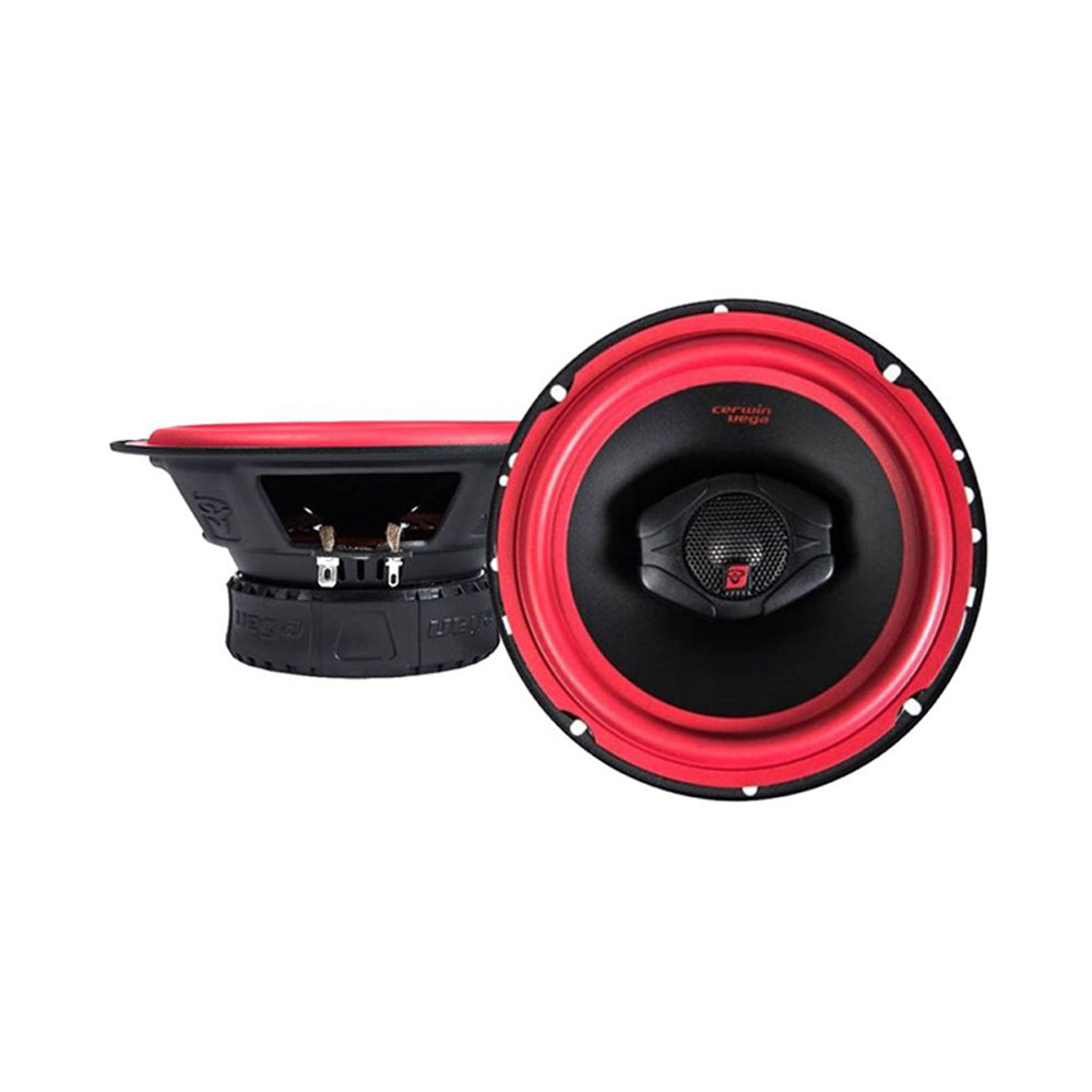 Cerwin Vega V465 400W 6.5 Inch 2-Way Coaxial Car Speakers with Titanium Tweeters - Premium Sound for Cars, Trucks & Boats