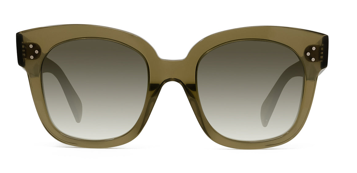 CELINE Bold 3 Dots CL4002UN Sunglasses - UV Protection Polarized Lenses for Women - Perfect for Driving, Beach & Outdoor Activities