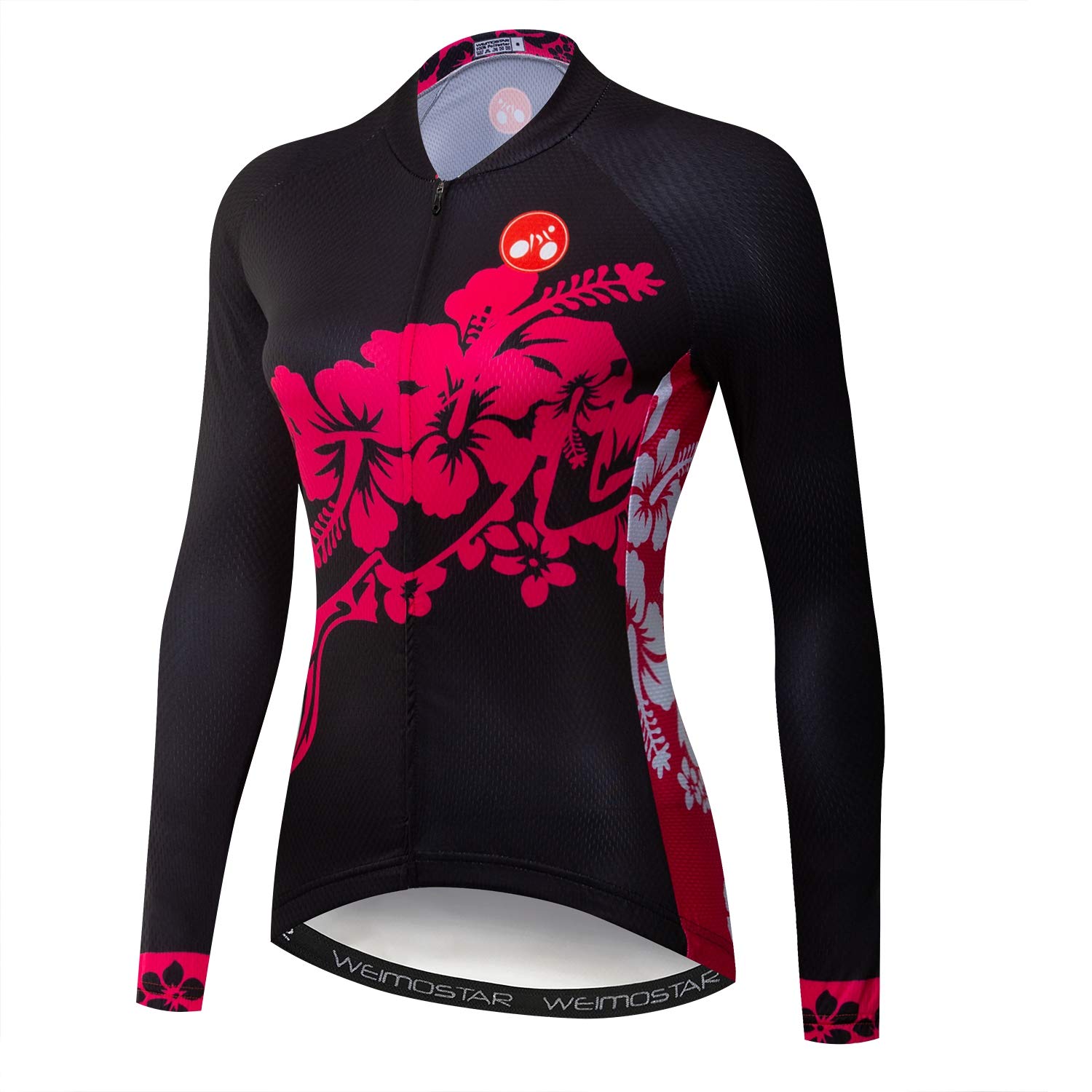 Women's Long Sleeve Cycling Jersey - Breathable Spring Bike Shirt for Road & Mountain Biking - Perfect for Outdoor Cycling, Commuting & Fitness Training