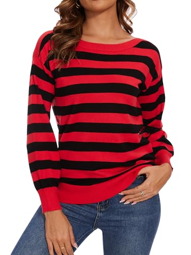Red and Black Striped