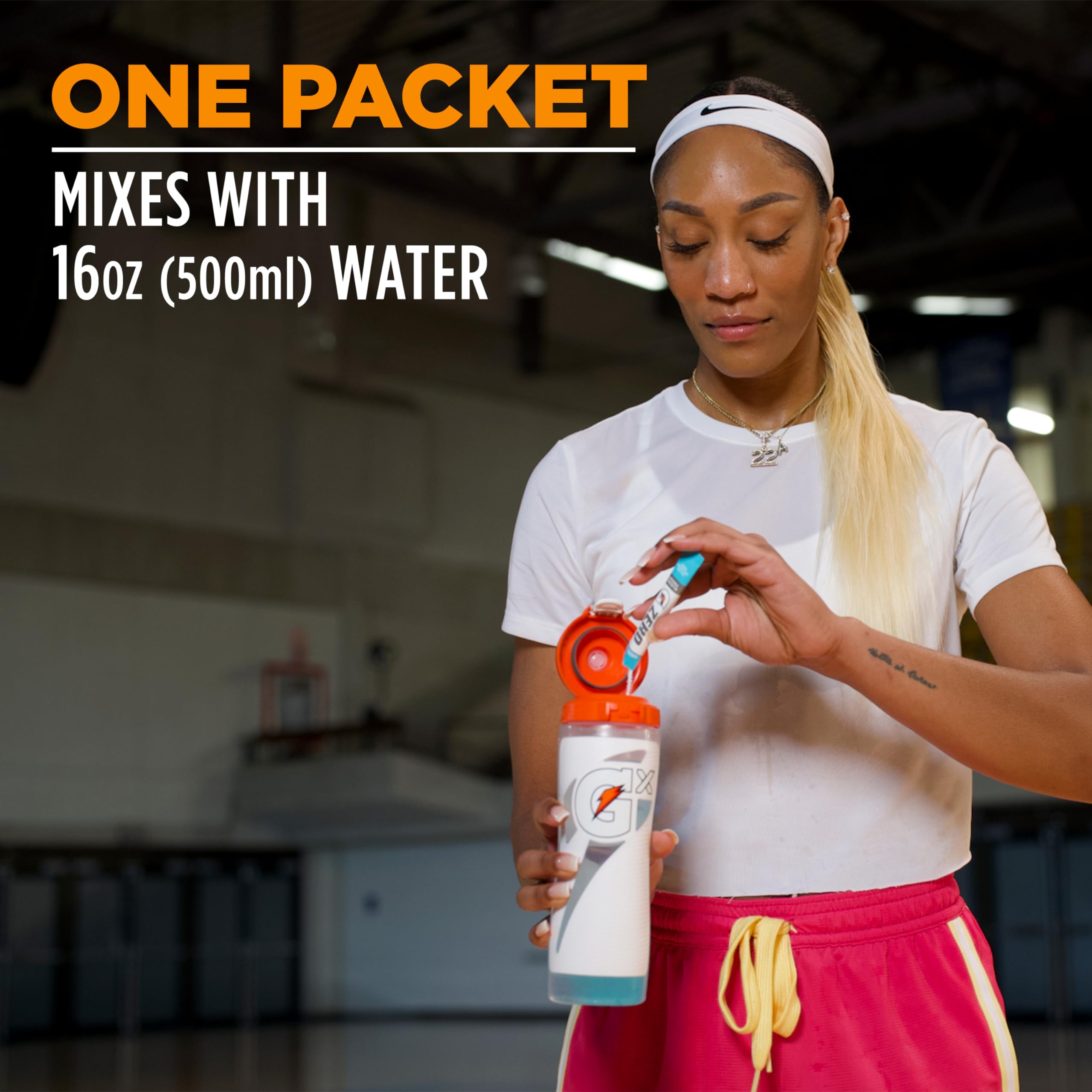 Gatorade G Zero Powder, Glacier Cherry Variety Pack - 10 Count (Pack of 5), 0.10oz Individual Packets | Sugar-Free Electrolyte Drink Mix for Athletes | Perfect for Workouts, Sports & Hydration On-The-Go