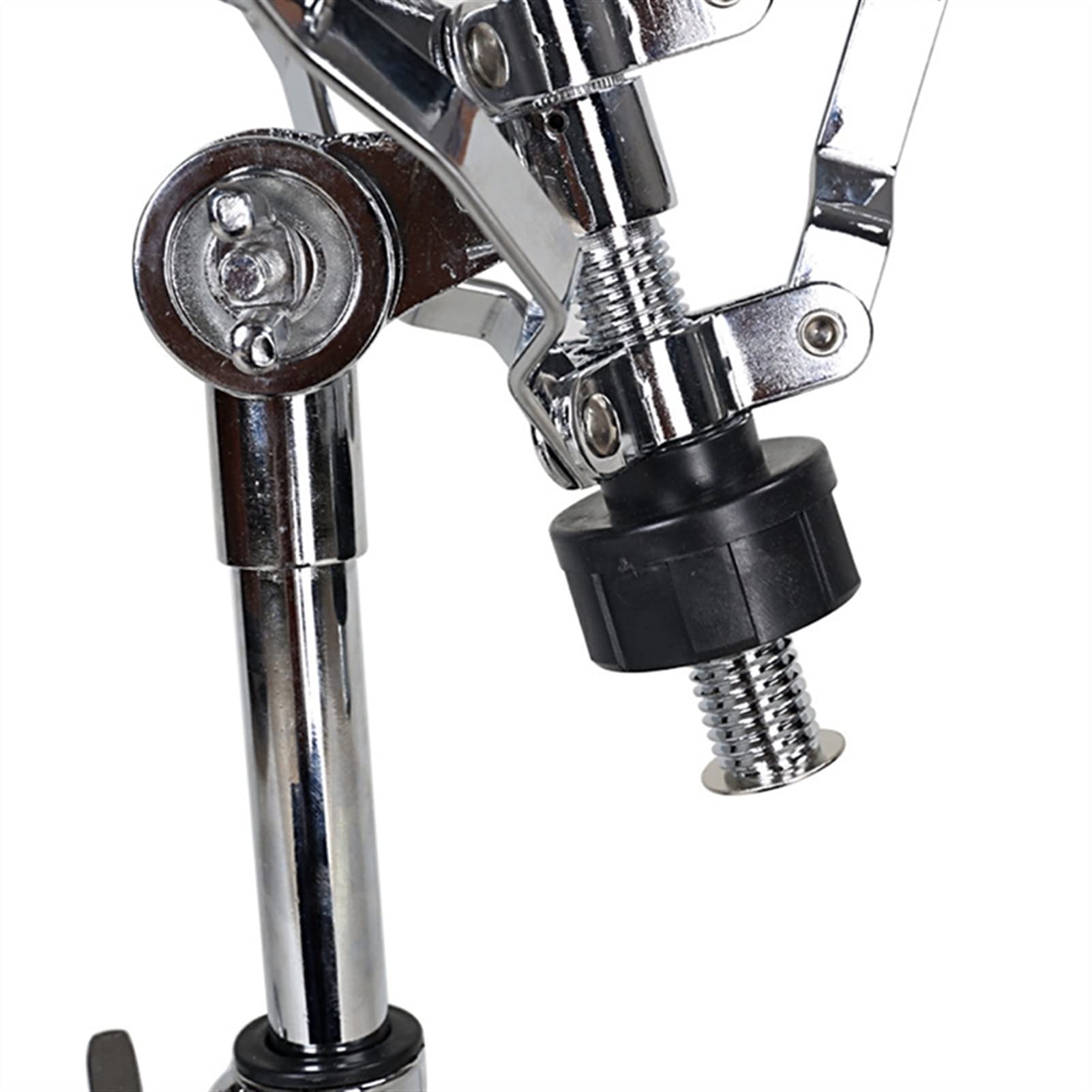 Adjustable Drum Stand for Snare Drums - Heavy Duty Percussion Support Rack with Secure Clamp | Perfect for Live Performances, Studio Recording & Drum Practice Sessions