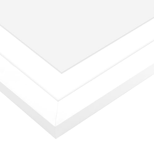 Wood - White With White Mat