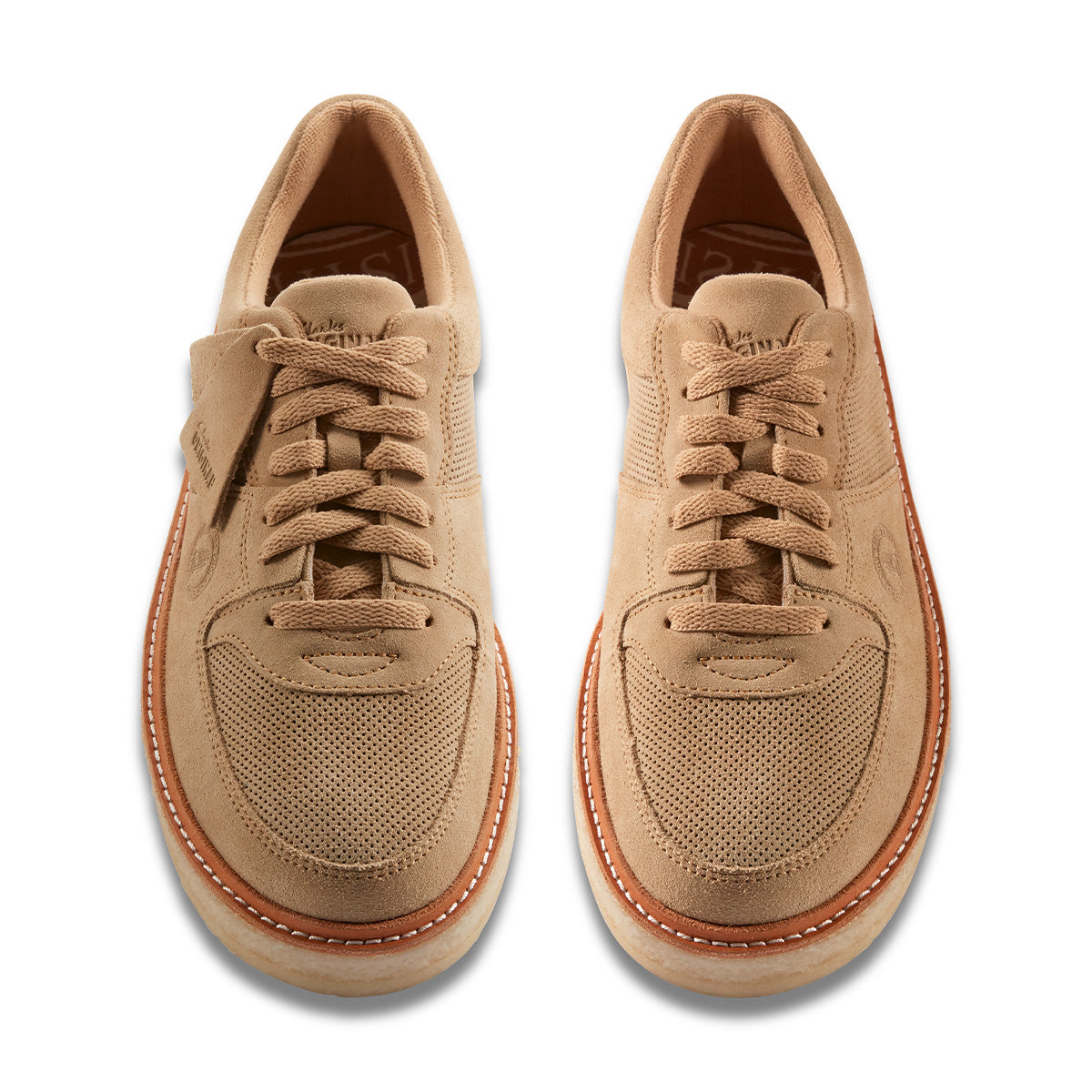 Ronnie Fieg Sandford Desert Tan Suede Sneakers - Men's Casual Shoes for Walking & Streetwear Fashion | Perfect for Urban Outfits & Everyday Wear