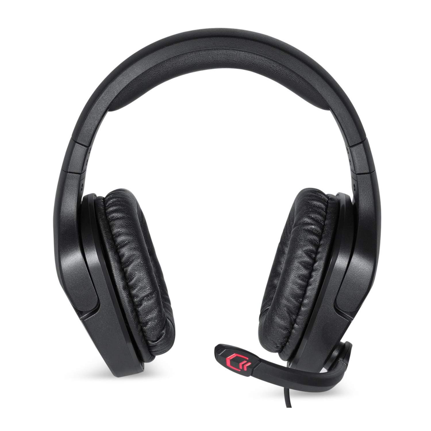 Glolink Black Stingers Gaming Headset with Noise Cancellation for PC, Xbox One, PS4 - Immersive Sound for Competitive Gaming & Streaming