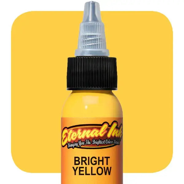 Bright Yellow Eternal Ink - 1 oz Bottle for Permanent Marking, DIY Crafts & Art Projects