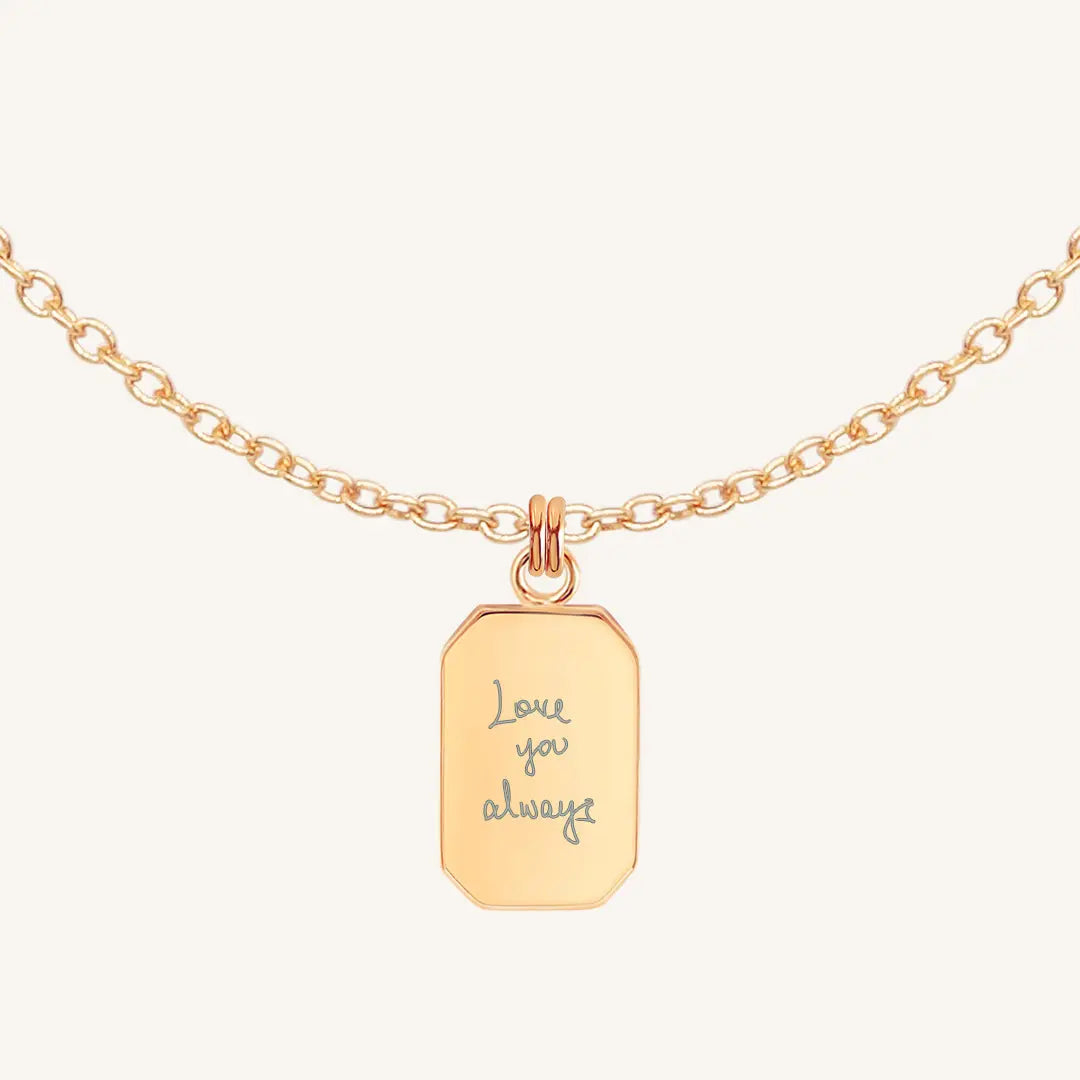 Elegant Amada Necklace for Women - Dainty Gold Plated Pendant Jewelry - Perfect for Date Nights & Special Occasions