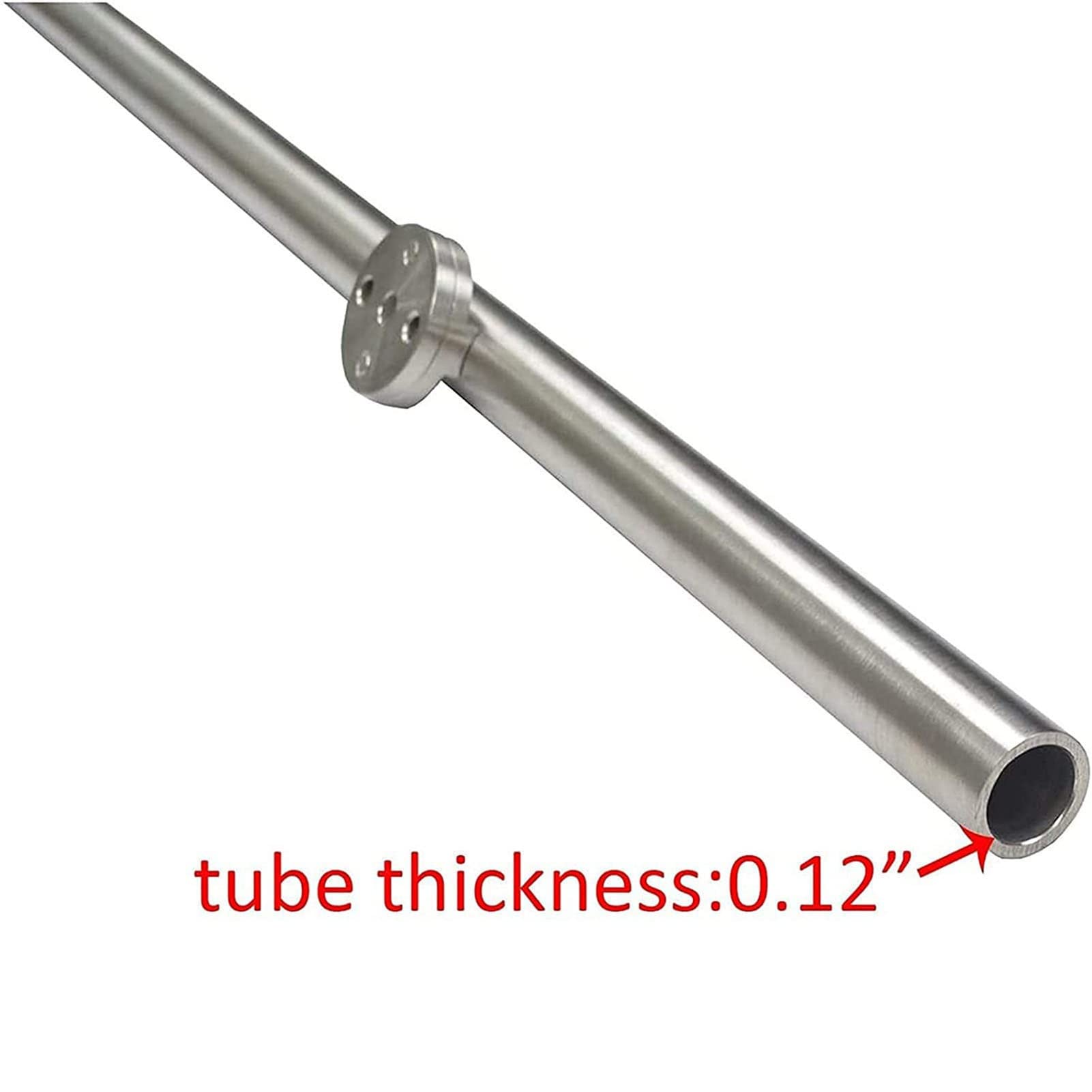 Stainless Steel Sliding Library Hardware Rolling Track Kit (No Ladder Needed) + Extension Rail, 3.3ft-20ft Adjustable Length, Complete Round Tube Rail System for Bookshelf Organization and Space Saving Storage