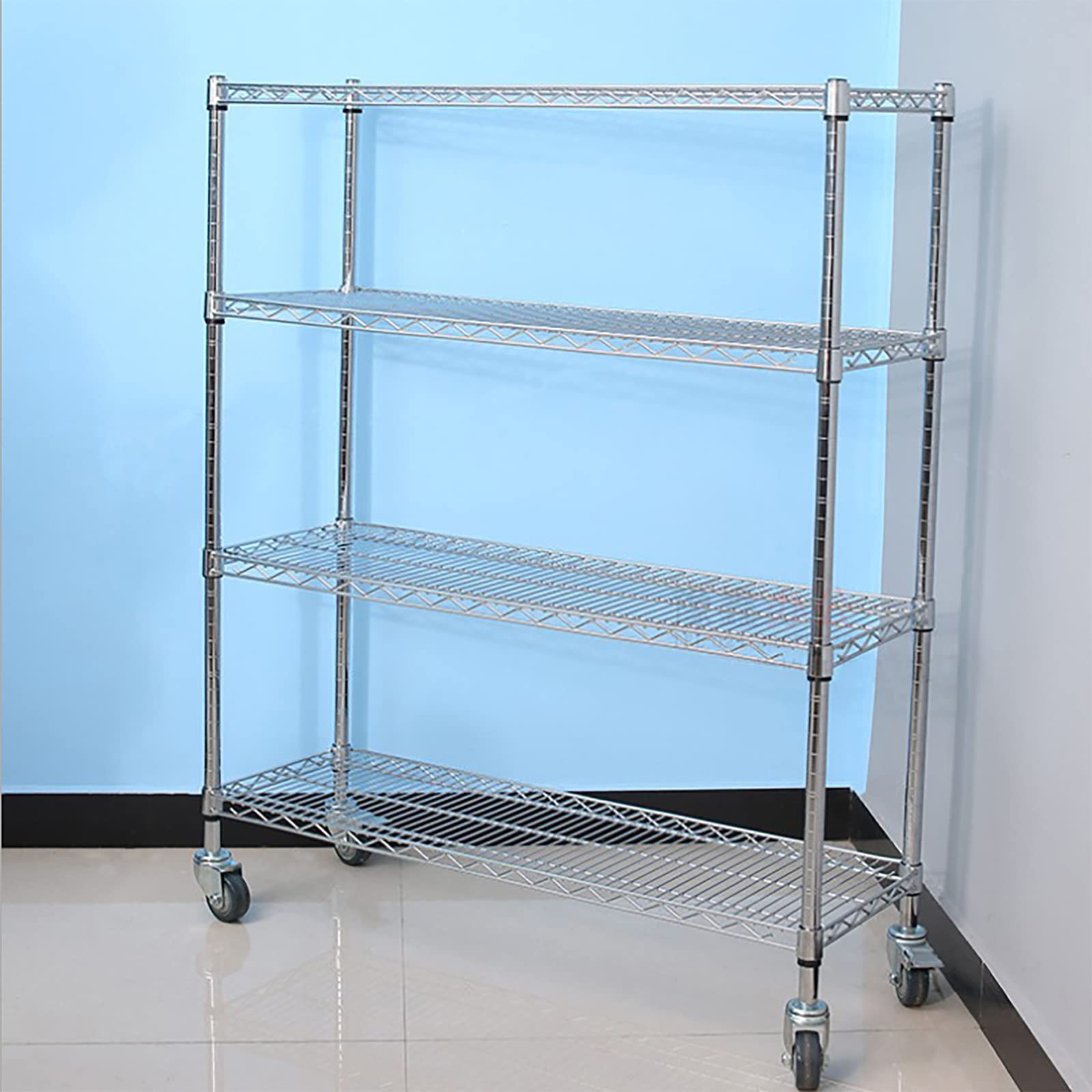 50 Pcs Wire Shelf Clips for 3/4