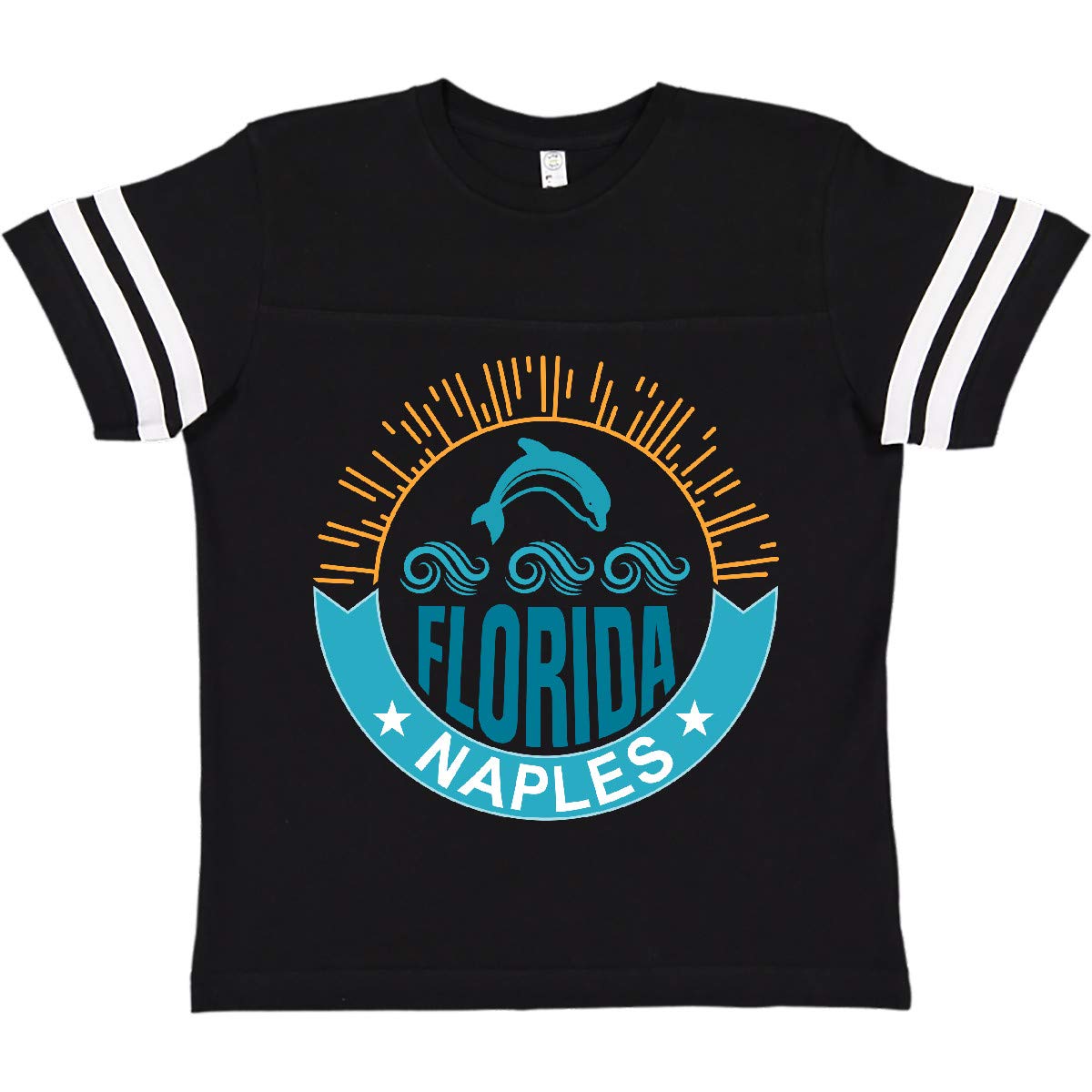 Inktastic Naples Florida Beach Vacation Youth T-Shirt - Cute Summer Graphic Tee for Kids - Perfect for Beach Trips, Family Vacations & Florida Souvenirs