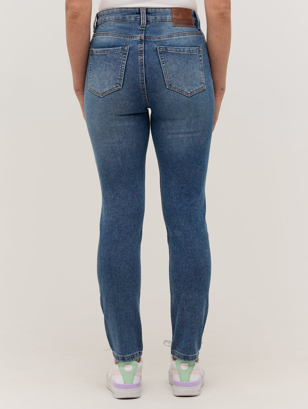 Riley Eco Friendly Skinny Jeans for Women - Sustainable Stretch Denim Pants - Perfect for Casual Wear, Office & Date Night Outfits