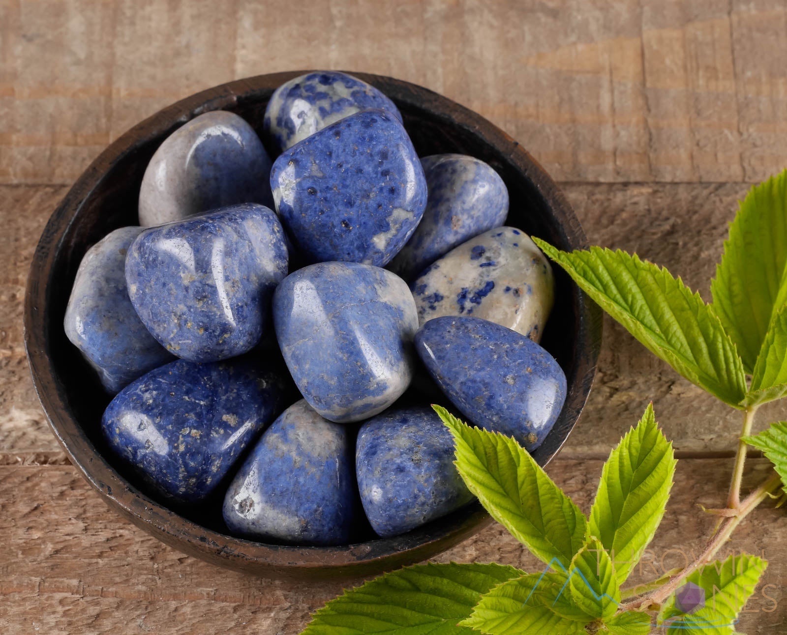 DUMORTIERITE QUARTZ Tumbled Stones - Natural Healing Crystals for Meditation, Chakra Balancing & Stress Relief - Perfect Self Care Gift for Spiritual Wellness (E0492)