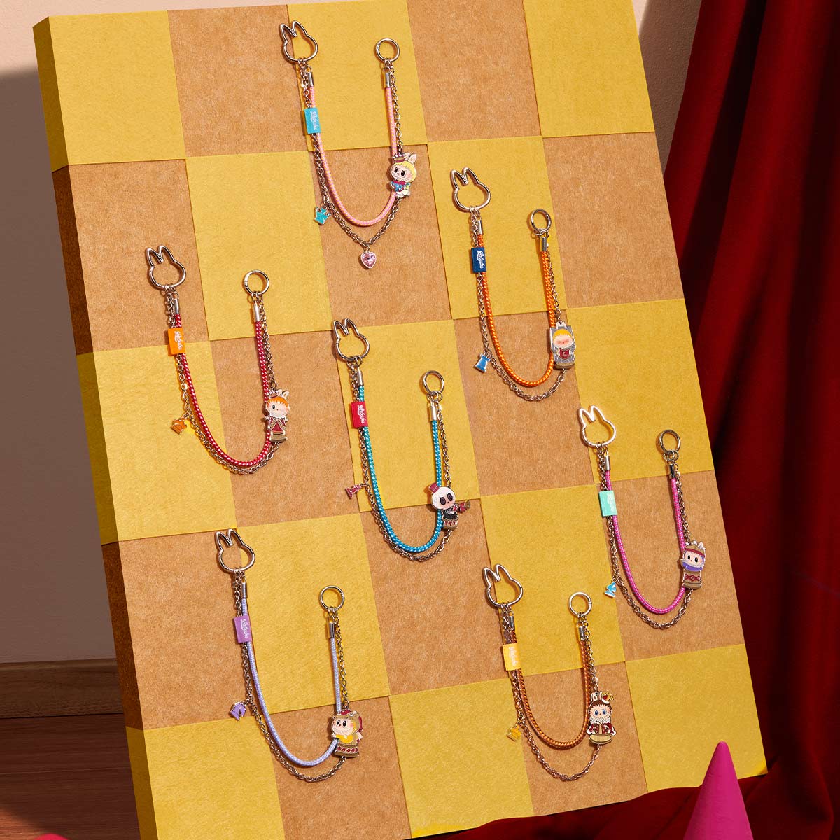 THE MONSTERS Let's Checkmate Series Pendant Blind Box - Cute Chess-Themed Collectible Charms for Kids & Adults - Perfect for Gifts, Party Favors, and Surprise Collectibles
