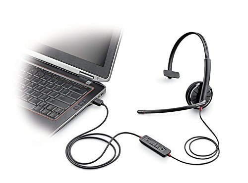 Refurbished Blackwire C315 USB Headset with Noise-Canceling Mic - Perfect for Remote Work, Online Classes & Call Centers