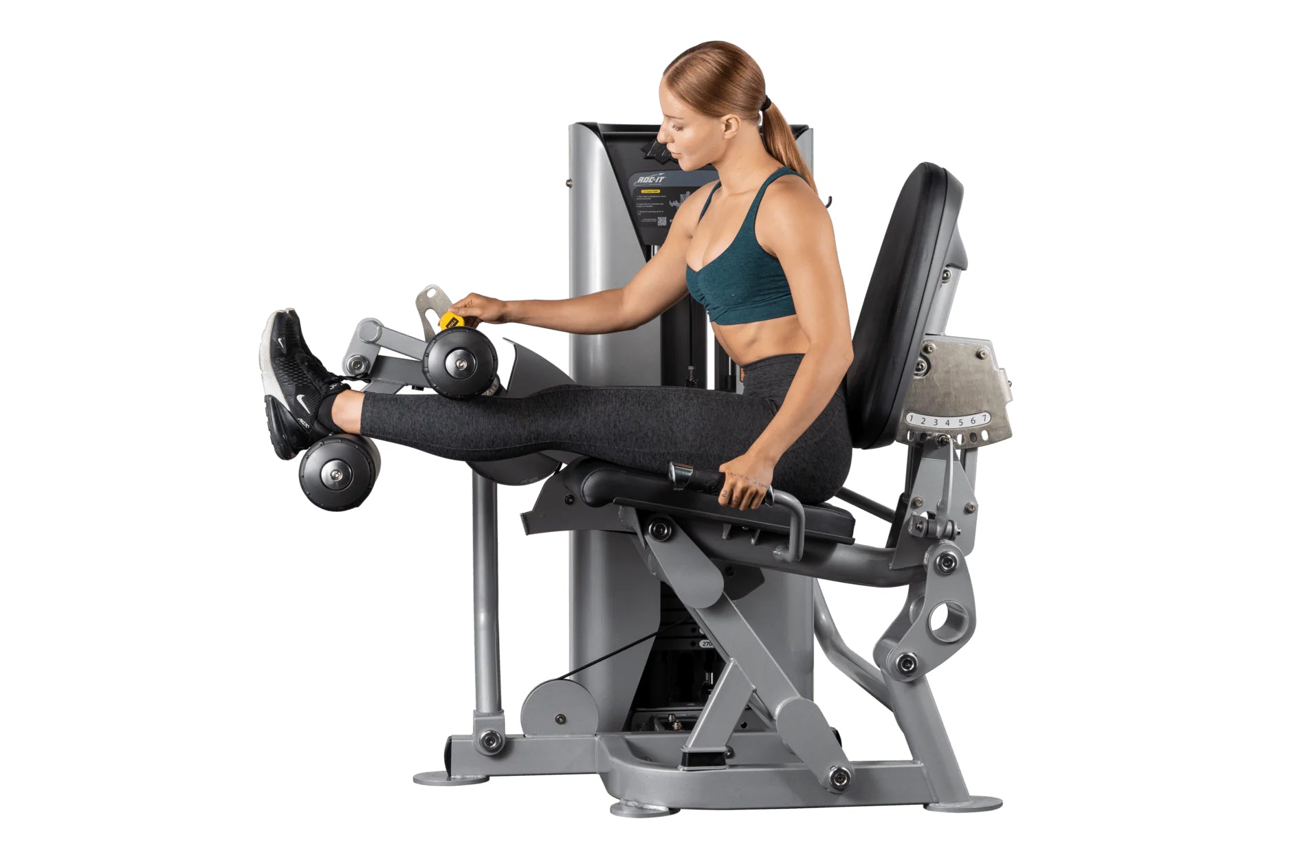 Hoist ROC IT Leg Curl Machine (RS 2402) - Professional Home Gym Equipment for Hamstring Workouts - Perfect for Strength Training & Fitness Enthusiasts