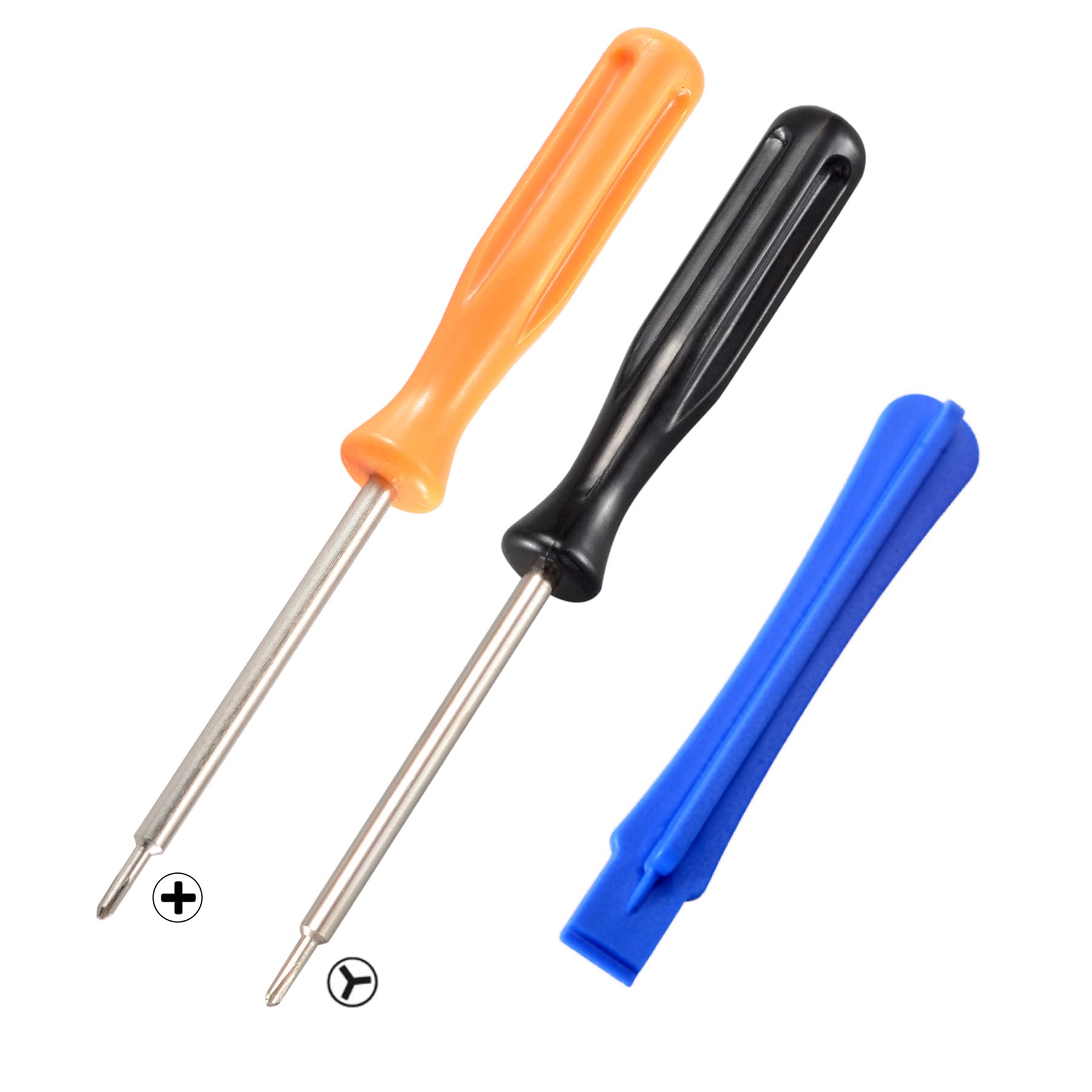 eXtremeRate Professional Cross & Tri-Wing Screwdriver Set - 3-in-1 Nintendo Switch Repair Kit with Prying Tools | Perfect for DIY Console Repairs, Joy-Con Fixes & Controller Maintenance