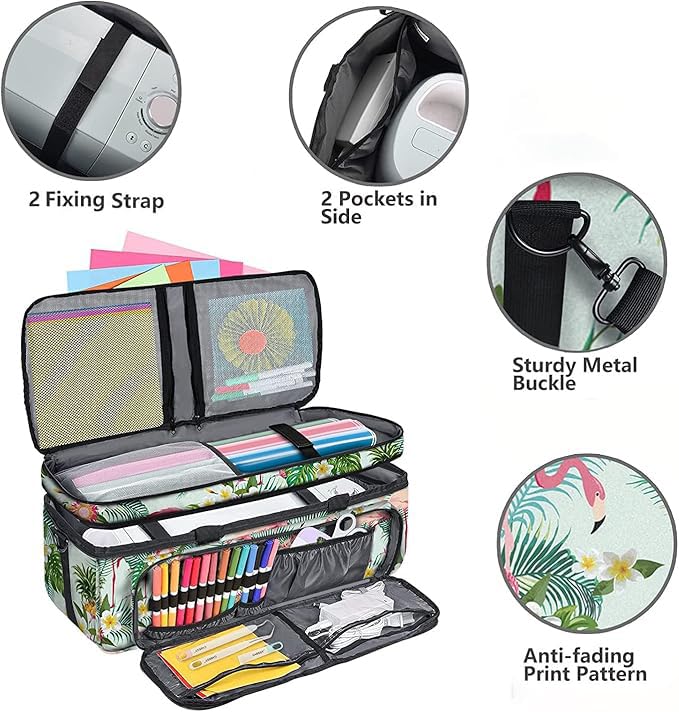 Premium Cricut Maker 3/Maker & Explore Air 2/3 Carrying Case - Durable Organizer Bag for Cricut Accessories & Tools | Perfect for Crafting, Sewing Projects & On-the-Go Storage